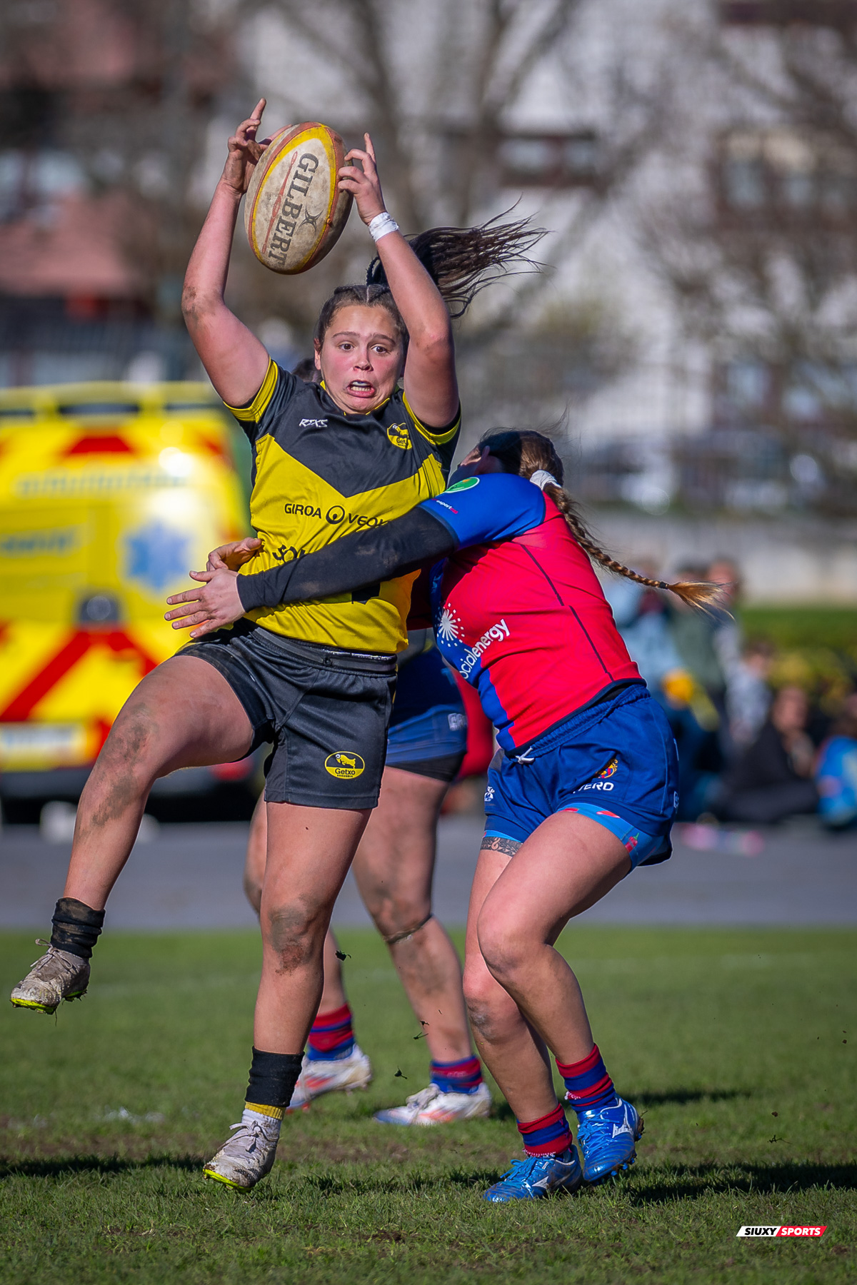  Getxo Artea Rugby Taldea - Futbol Club Barcelona Rugby - Rugby - FER 2025 - LIGA IBERDROLA - GETXO NESKAK (33) vs (12) AVFCBR FEM (#FER25LIGNBR01) Photo by: Fredy Monfoto | Siuxy Sports 2025-01-19