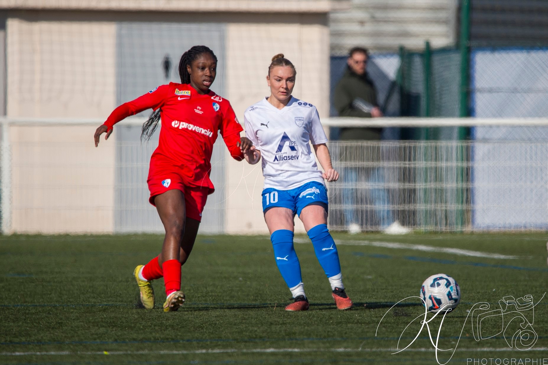  Grenoble Foot 38 - US Colomiers - Soccer - FFF 2025 - D3 FÉMININE - Grenoble Foot 38 (1) vs (1) US Colomiers (#FFF25D3FG38USC02) Photo by: Karine Valentin | Siuxy Sports 2025-02-16