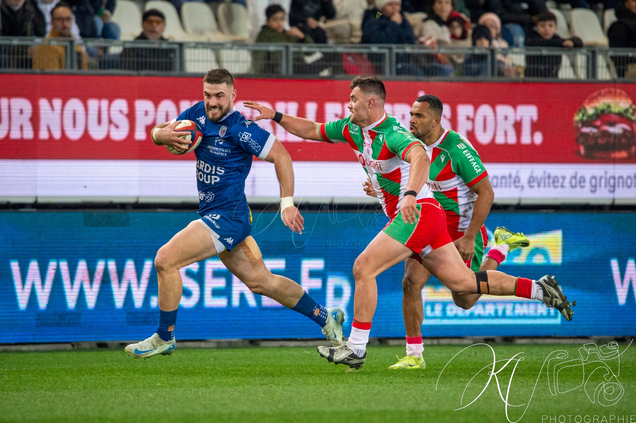  FC Grenoble Rugby - Biarritz - Rugby - FFR 2025 - Pro D2 - FC Grenoble Rugby (33) vs (17) Biarritz (#PD225PD2FCGBIA01) Photo by: Karine Valentin | Siuxy Sports 2025-01-24