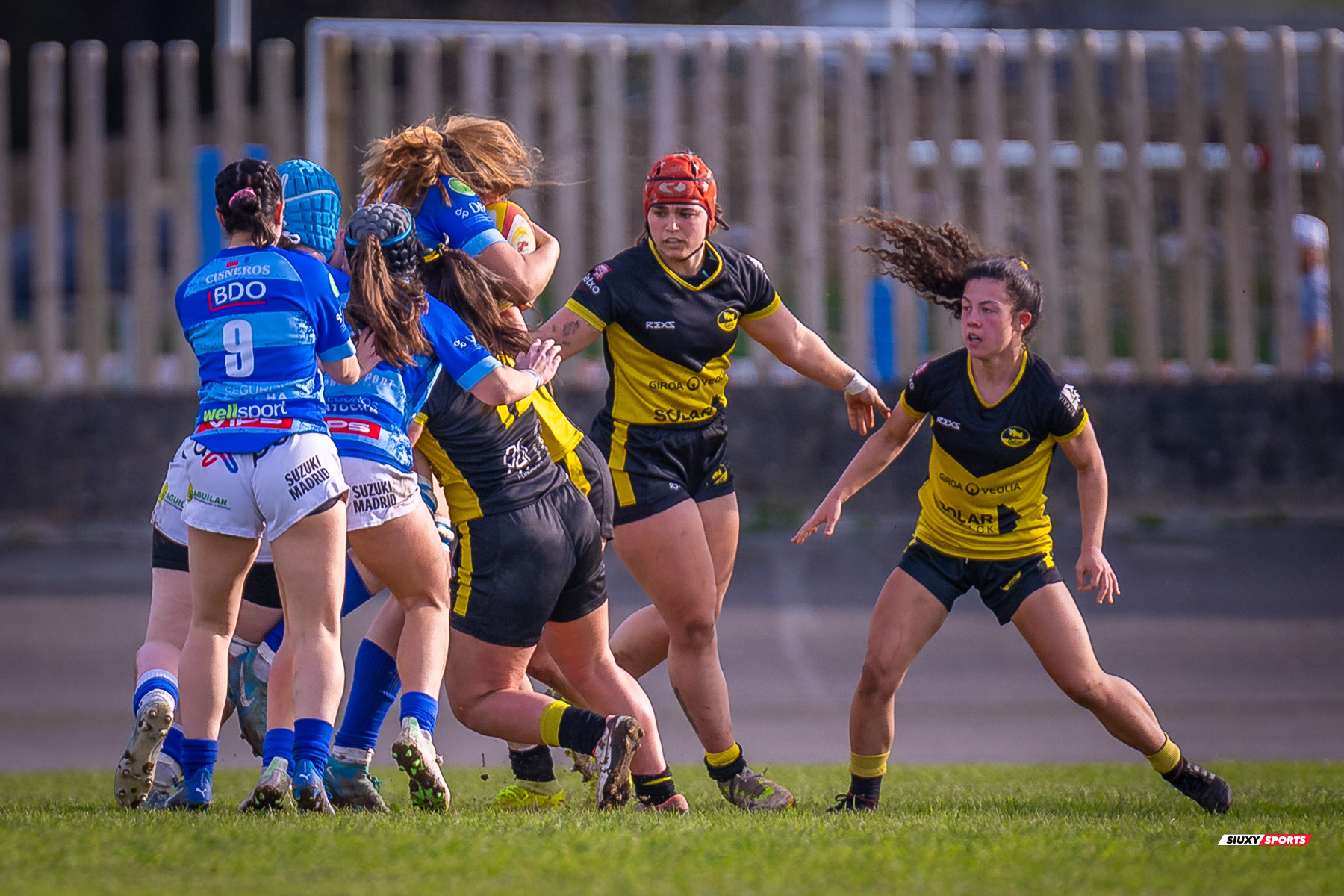  Getxo Artea Rugby Taldea - Club de Rugby Cisneros - Rugby - FER 2025 - LIGA IBERDROLA - GETXO NESKAK (39) vs (10) Cisneros (#FER25LIGNCI02) Photo by: Fredy Monfoto | Siuxy Sports 2025-02-15