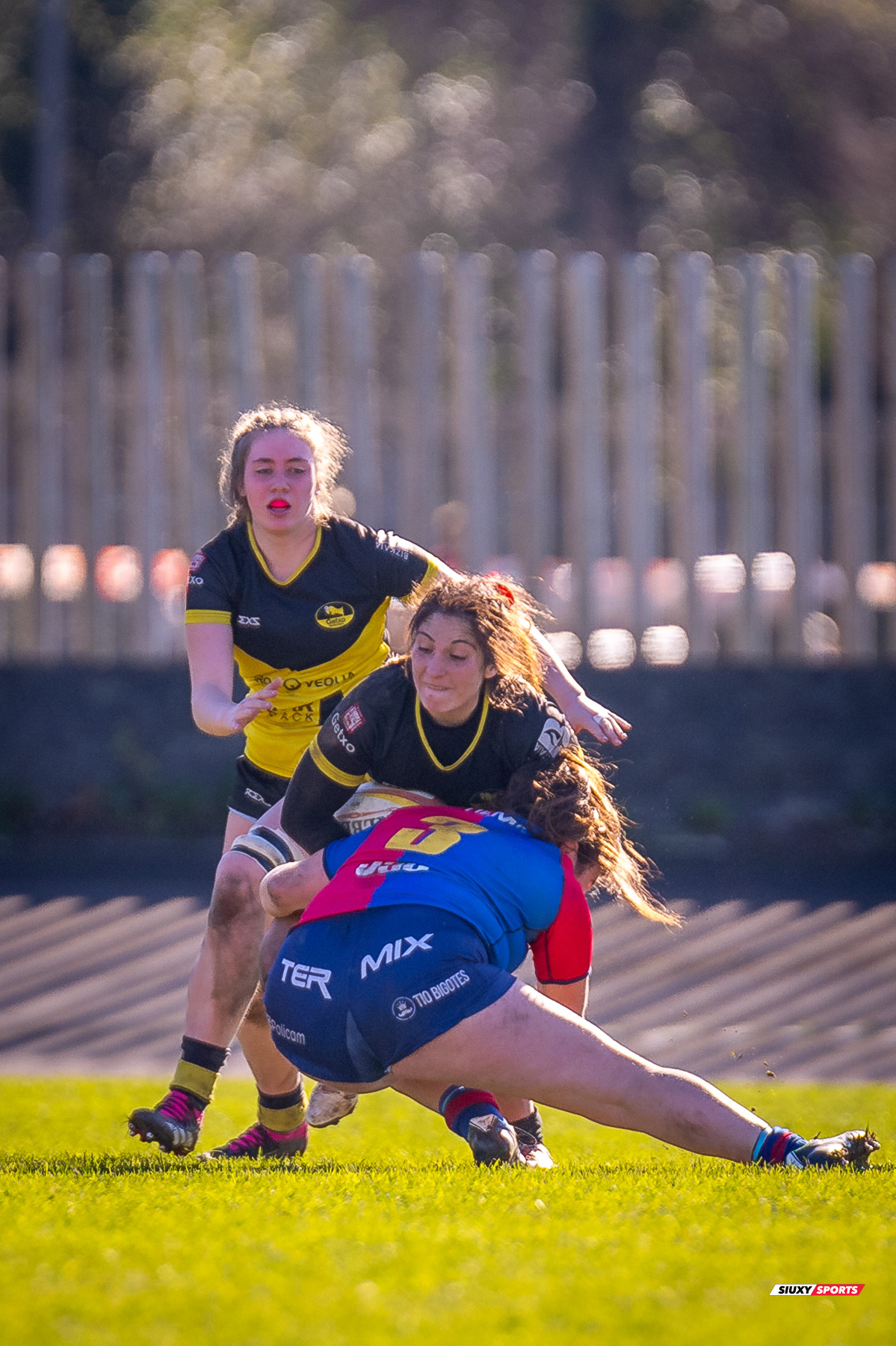  Getxo Artea Rugby Taldea - Futbol Club Barcelona Rugby - Rugby - FER 2025 - LIGA IBERDROLA - GETXO NESKAK (33) vs (12) AVFCBR FEM (#FER25LIGNBR01) Photo by: Fredy Monfoto | Siuxy Sports 2025-01-19