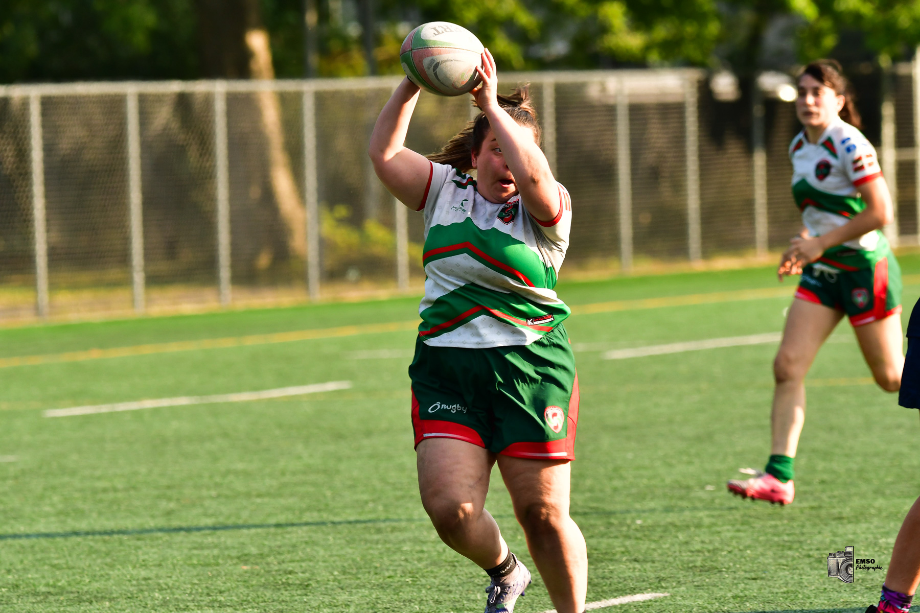  Rugby Club de Montréal - Braves de Trois-Rivières - Rugby - RQ 2025 - LPR2 F - Demi Finale - RCM (48) vs (14) Braves de Trois-Rivières (#RQ25LP2FRCMB8) Photo by: emso photo | Siuxy Sports 2025-08-09