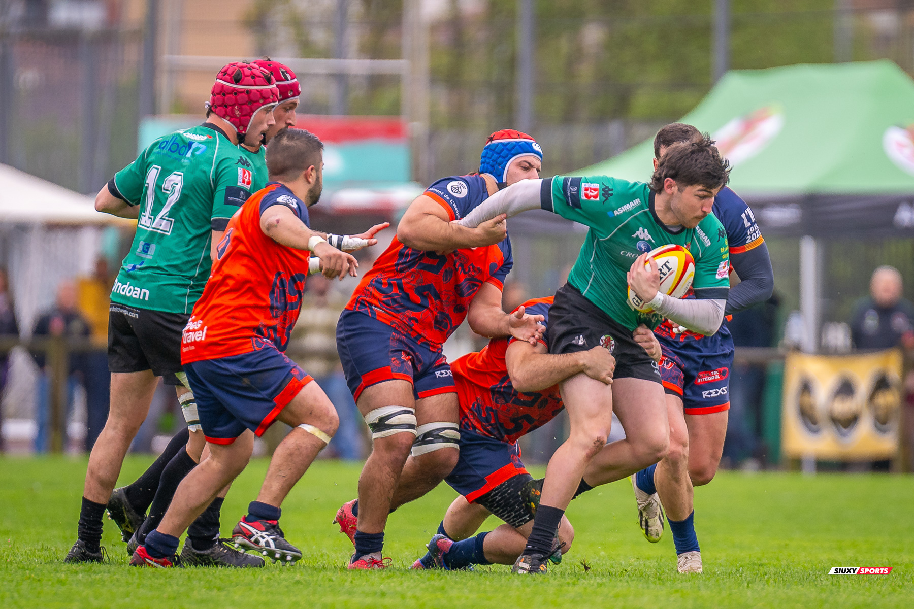  Gernika Rugby Taldea - Rugby Club L'Hospitalet - Rugby - FER 2025 - DHB - Gernika RT (52) vs (7) RC L'Hospitalet (#FER25DHBGERHOS04) Photo by: Fredy Monfoto | Siuxy Sports 2025-04-13
