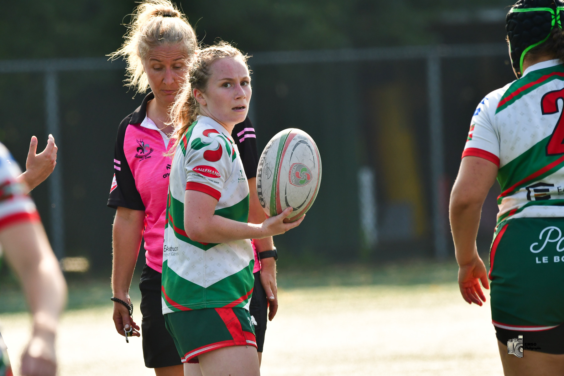  Rugby Club de Montréal - Braves de Trois-Rivières - Rugby - RQ 2025 - LPR2 F - Demi Finale - RCM (48) vs (14) Braves de Trois-Rivières (#RQ25LP2FRCMB8) Photo by: emso photo | Siuxy Sports 2025-08-09