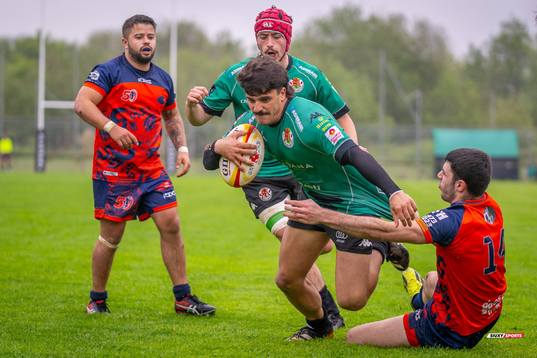  Gernika Rugby Taldea - Rugby Club L'Hospitalet - Rugby - FER 2025 - DHB - Gernika RT (52) vs (7) RC L'Hospitalet (#FER25DHBGERHOS04) Photo by: Fredy Monfoto | Siuxy Sports 2025-04-13