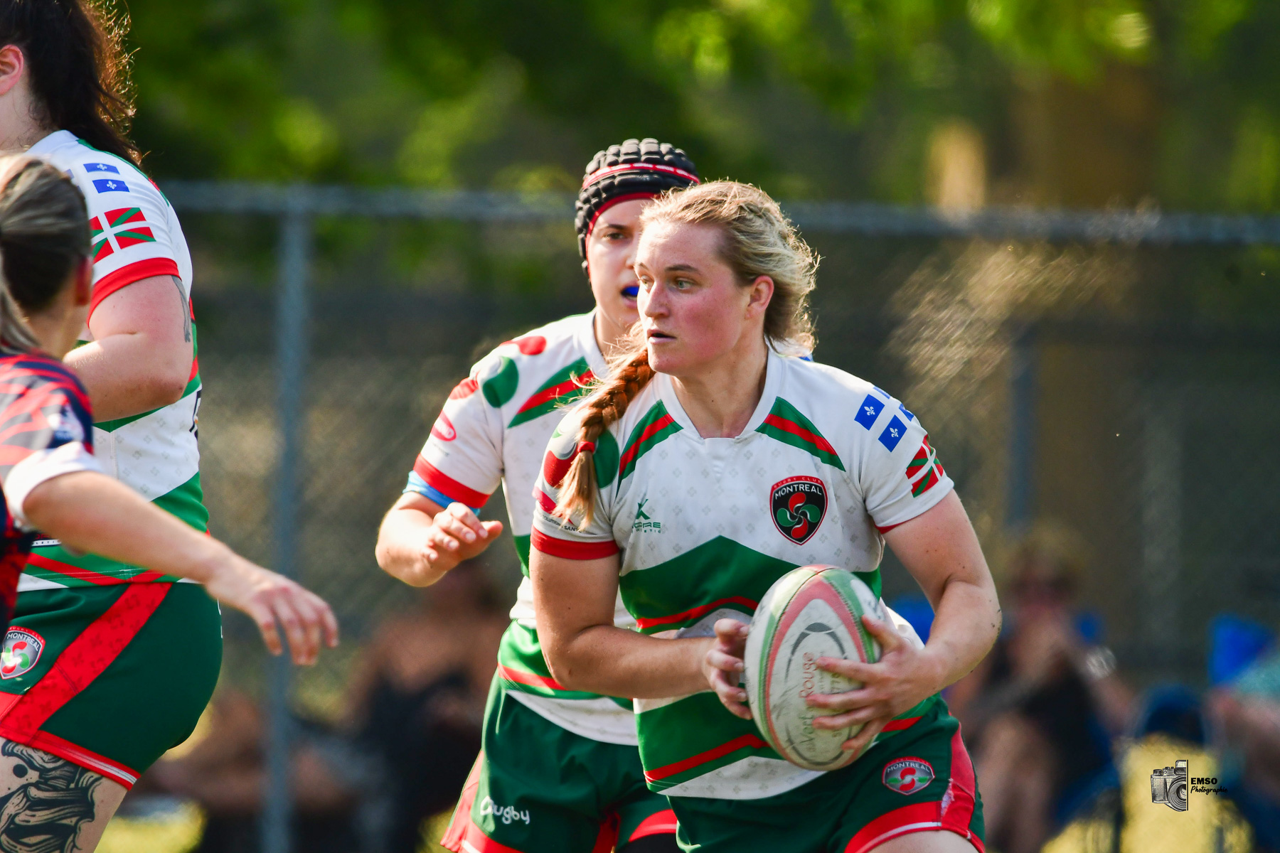  Rugby Club de Montréal - Braves de Trois-Rivières - Rugby - RQ 2025 - LPR2 F - Demi Finale - RCM (48) vs (14) Braves de Trois-Rivières (#RQ25LP2FRCMB8) Photo by: emso photo | Siuxy Sports 2025-08-09
