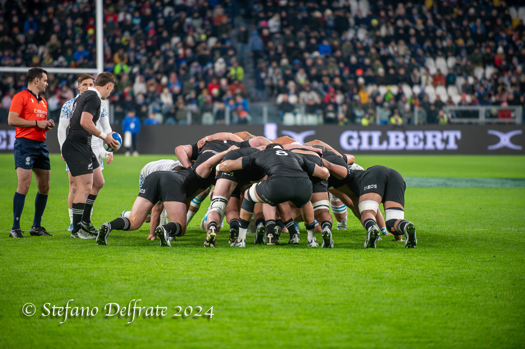  Nazionale di rugby a 15 dell'Italia - New Zealand national rugby union team - Rugby - 2024 Autumn Nations Series - Italia vs All Blacks (#2024AUTITNZ11) Photo by: Stefano Delfrate | Siuxy Sports 2024-11-23