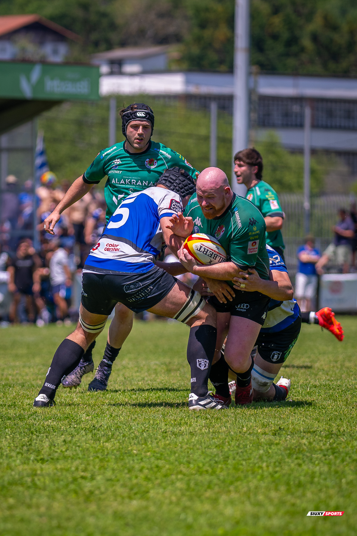  Gernika Rugby Taldea - Club de Rugby Sant Cugat - Rugby - FER 2025 - Sémi Final Ascenso - Gernika (24) vs (11) Sant Cugat (#FER25SFAGRTCRSC) Photo by: Fredy Monfoto | Siuxy Sports 2025-05-18