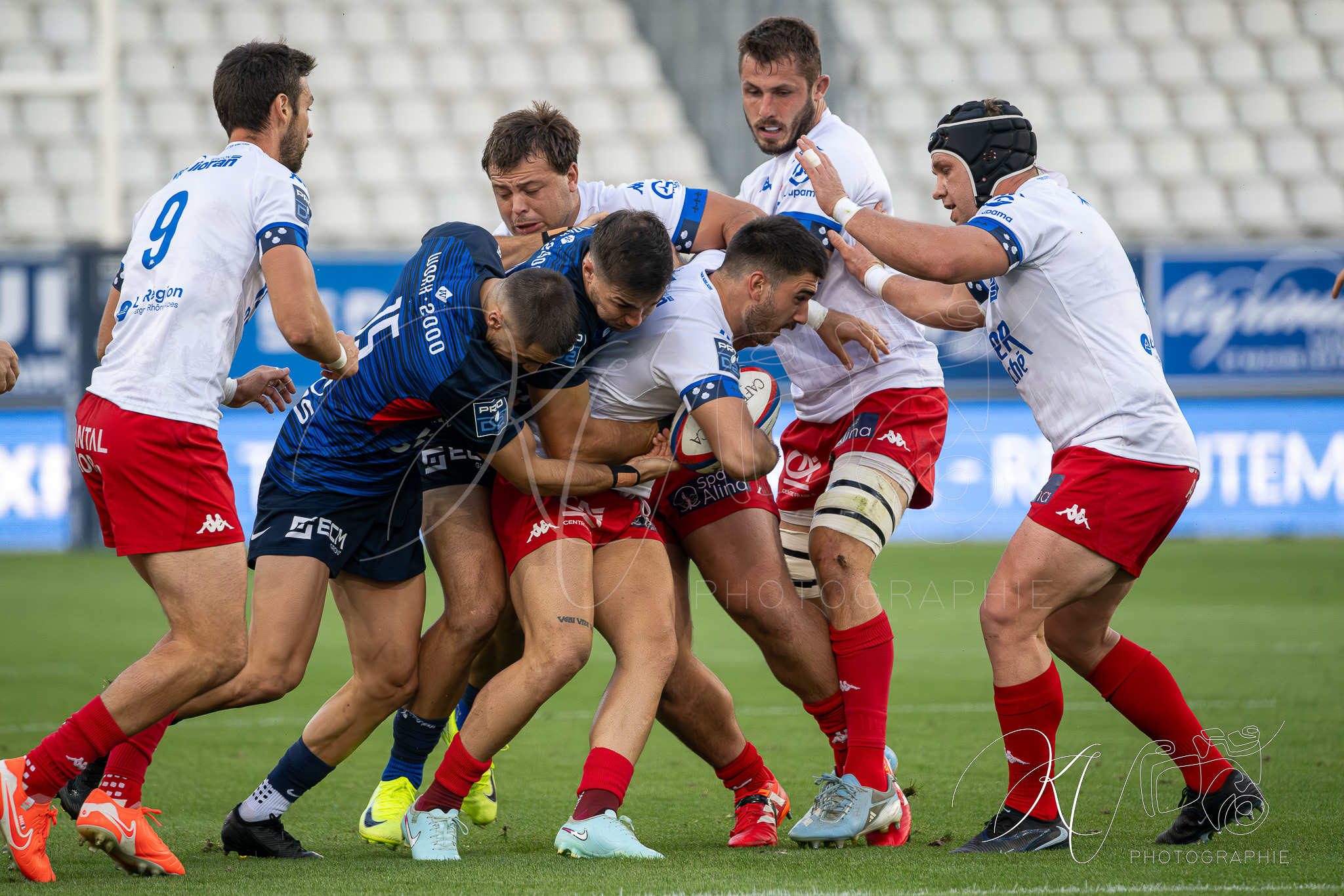  FC Grenoble Rugby - Stade Aurillacois - Rugby - FFR 2025 - FC Grenoble (38) vs (16) Stade Aurillacois (#FFR25FCGSA019) Photo by: Karine Valentin | Siuxy Sports 2025-09-05
