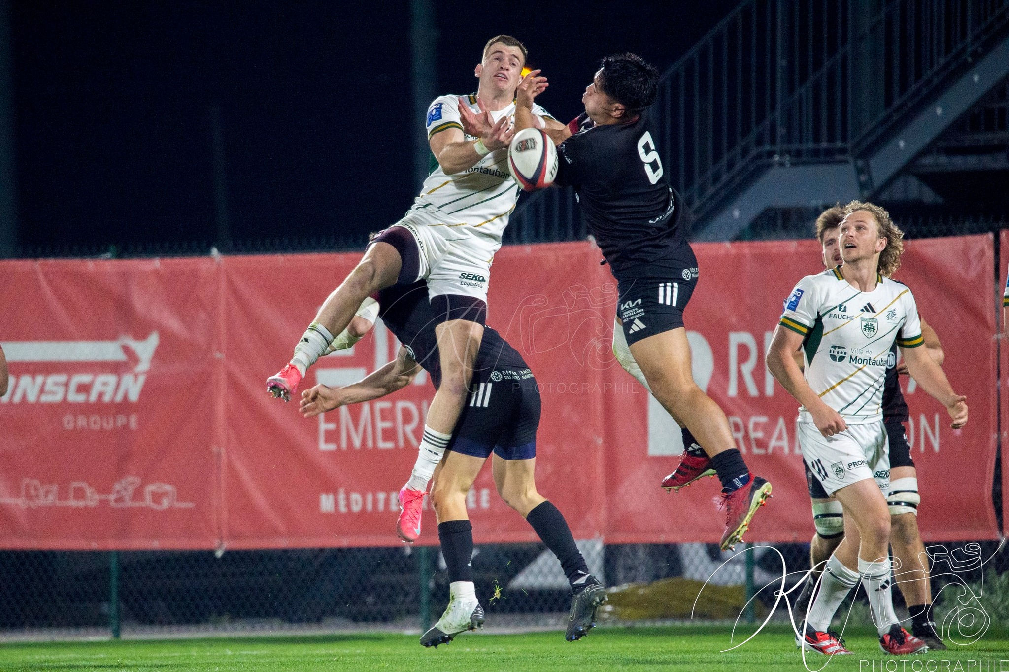  Stade niçois - US Montauban - Rugby - FFR 2025 - Pro D2 - Stade Niçois (7) vs (15) US Montauban (#PD225PD2SNUSM02) Photo by: Karine Valentin | Siuxy Sports 2025-02-21