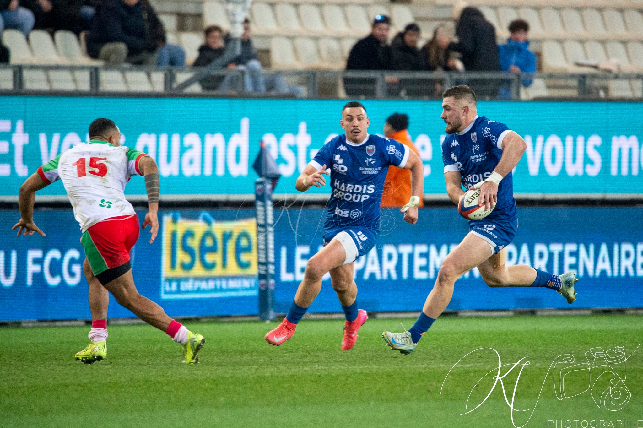  FC Grenoble Rugby - Biarritz - Rugby - FFR 2025 - Pro D2 - FC Grenoble Rugby (33) vs (17) Biarritz (#PD225PD2FCGBIA01) Photo by: Karine Valentin | Siuxy Sports 2025-01-24