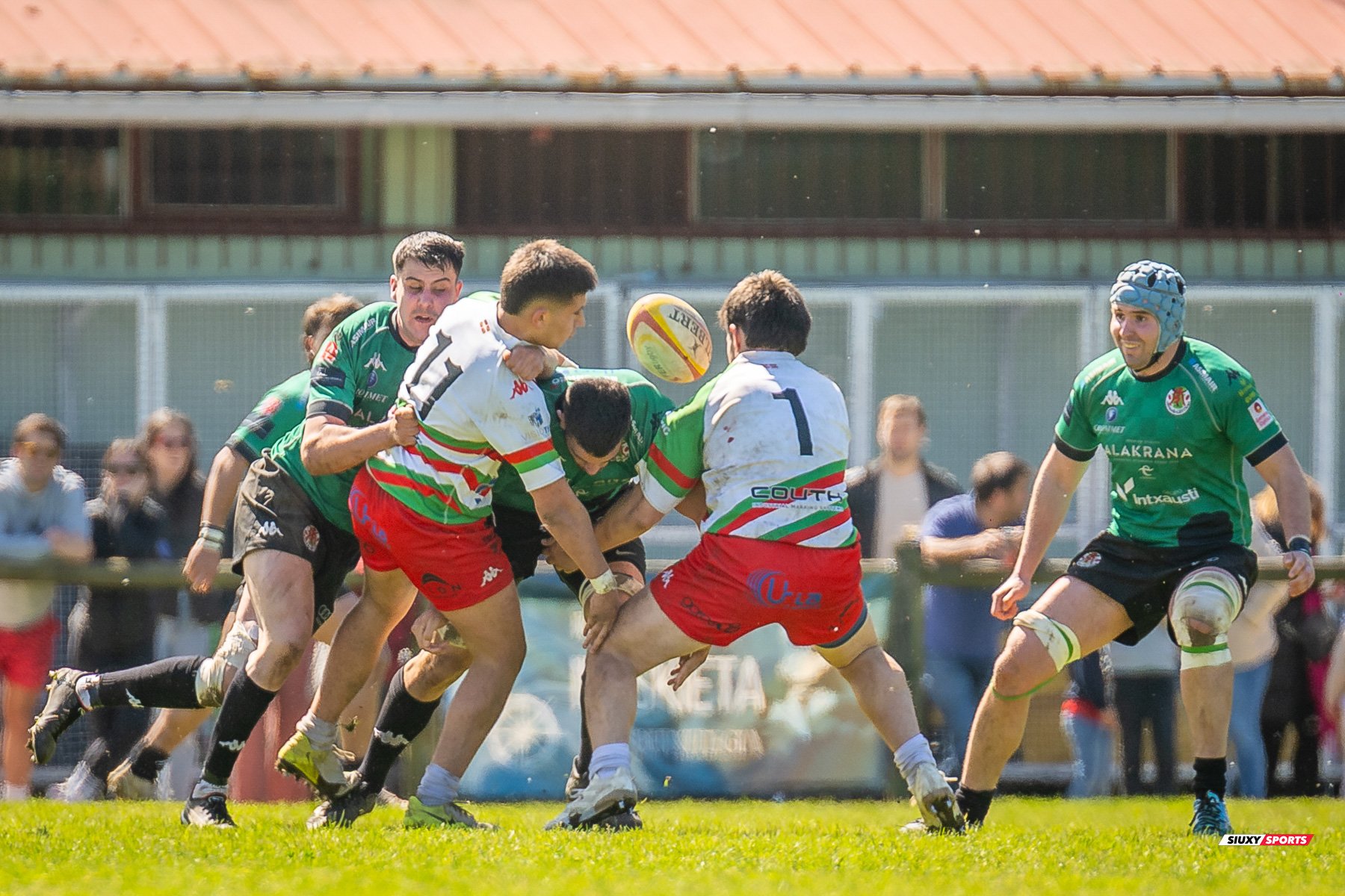  Gernika Rugby Taldea - Hernani Club Rugby Elkartea - Rugby - FER 2025 - DHB - Gernika (49) vs (15) CMO Hernani (#FER25DHBGERHER03) Photo by: Fredy Monfoto | Siuxy Sports 2025-03-30