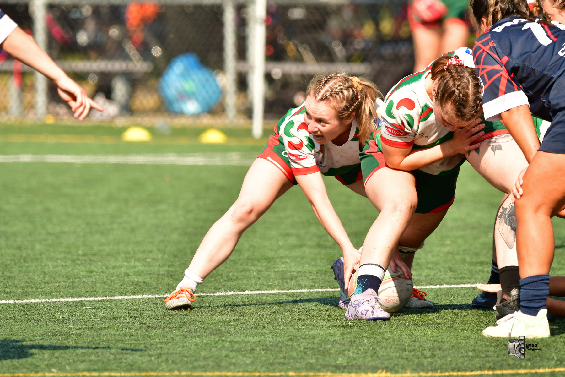  Rugby Club de Montréal - Braves de Trois-Rivières - Rugby - RQ 2025 - LPR2 F - Demi Finale - RCM (48) vs (14) Braves de Trois-Rivières (#RQ25LP2FRCMB8) Photo by: emso photo | Siuxy Sports 2025-08-09