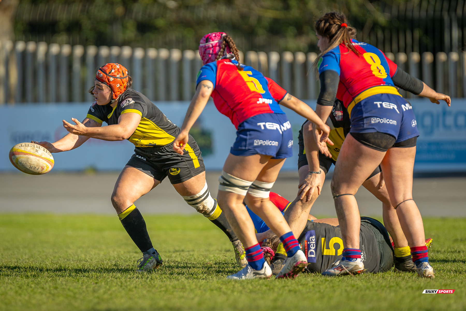  Getxo Artea Rugby Taldea - Futbol Club Barcelona Rugby - Rugby - FER 2025 - LIGA IBERDROLA - GETXO NESKAK (33) vs (12) AVFCBR FEM (#FER25LIGNBR01) Photo by: Fredy Monfoto | Siuxy Sports 2025-01-19
