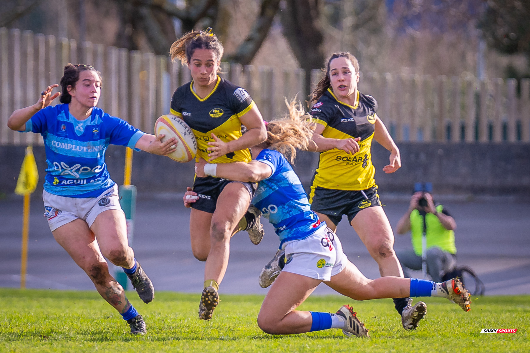  Getxo Artea Rugby Taldea - Club de Rugby Cisneros - Rugby - FER 2025 - LIGA IBERDROLA - GETXO NESKAK (39) vs (10) Cisneros (#FER25LIGNCI02) Photo by: Fredy Monfoto | Siuxy Sports 2025-02-15