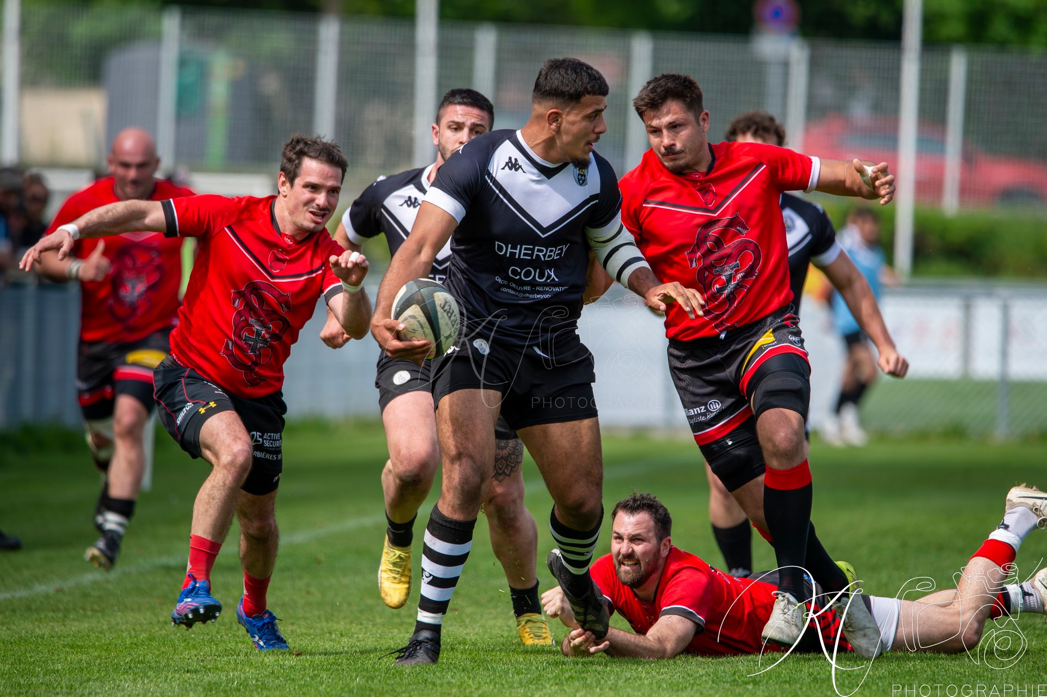  Rugby Club de Seyssins - Corbières XV - Rugby - FFR 2025 - Féd 3 - RC de Seyssins (40) vs (30) Corbières XV (#FFR25F3RCSCXV4) Photo by: Karine Valentin | Siuxy Sports 2025-04-27