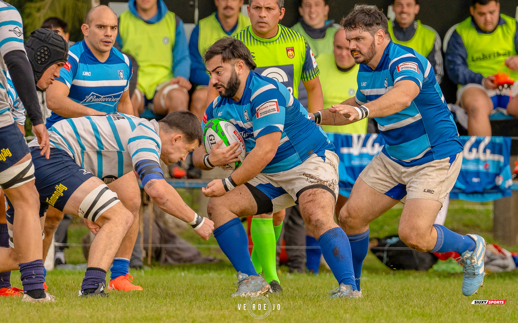  Luján Rugby Club - Club Atlético Banco de la Nación Argentina - Rugby - URBA 2025 - PRI B SUP - Lujan (14) vs (48) Banco Nacion (#URBA1BSLUBN6) Photo by: Ignacio Verdejo | Siuxy Sports 2025-06-21