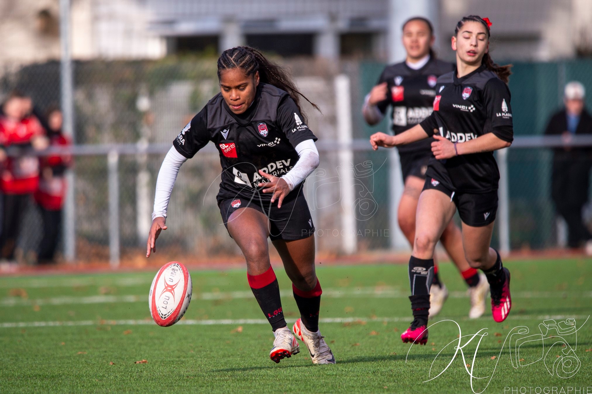  FC Grenoble Rugby - Lyon Olympique Universitaire - Rugby - FFR 2024 - U18 FEM - FC Grenoble Amazones vs LOU (#FFR24U18FFCGLOU01) Photo by: Karine Valentin | Siuxy Sports 2024-12-14