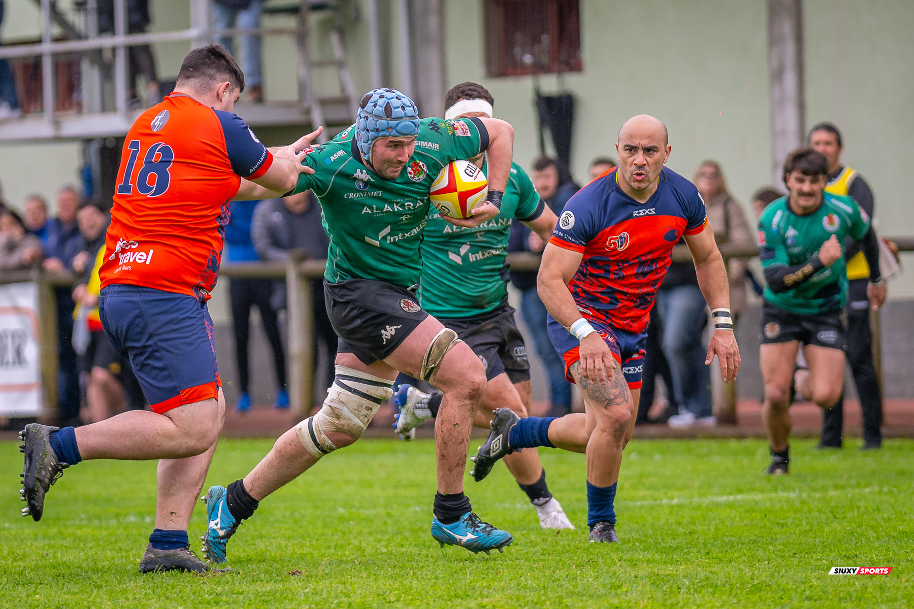  Gernika Rugby Taldea - Rugby Club L'Hospitalet - Rugby - FER 2025 - DHB - Gernika RT (52) vs (7) RC L'Hospitalet (#FER25DHBGERHOS04) Photo by: Fredy Monfoto | Siuxy Sports 2025-04-13