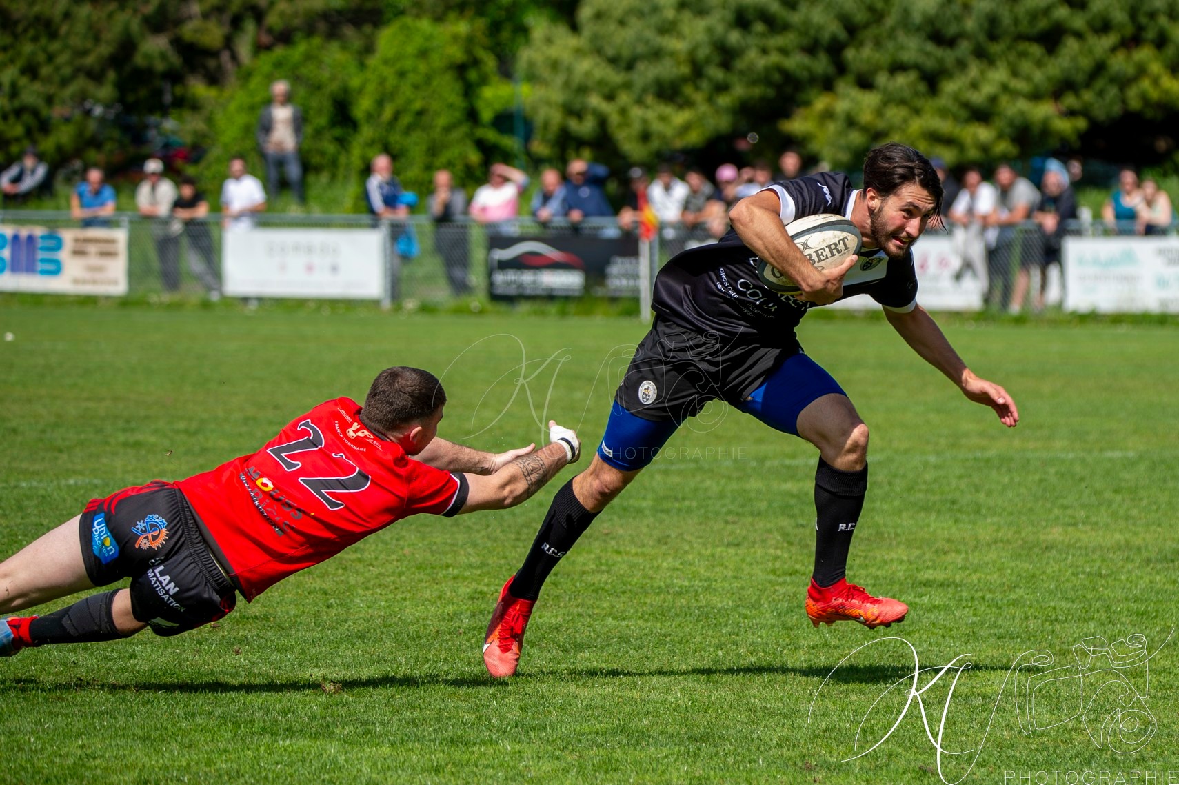  Rugby Club de Seyssins - Corbières XV - Rugby - FFR 2025 - Féd 3 - RC de Seyssins (40) vs (30) Corbières XV (#FFR25F3RCSCXV4) Photo by: Karine Valentin | Siuxy Sports 2025-04-27