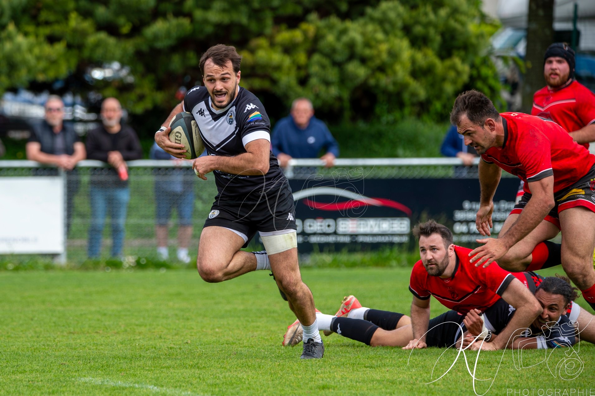 Rugby Club de Seyssins - Corbières XV - Rugby - FFR 2025 - Féd 3 - RC de Seyssins (40) vs (30) Corbières XV (#FFR25F3RCSCXV4) Photo by: Karine Valentin | Siuxy Sports 2025-04-27