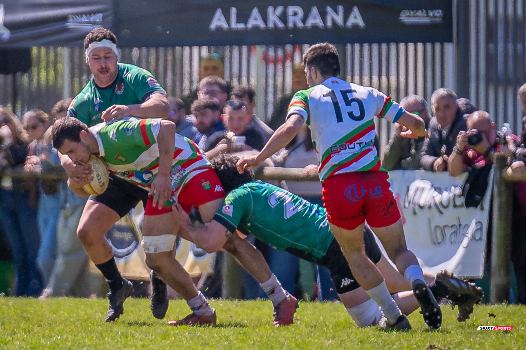  Gernika Rugby Taldea - Hernani Club Rugby Elkartea - Rugby - FER 2025 - DHB - Gernika (49) vs (15) CMO Hernani (#FER25DHBGERHER03) Photo by: Fredy Monfoto | Siuxy Sports 2025-03-30