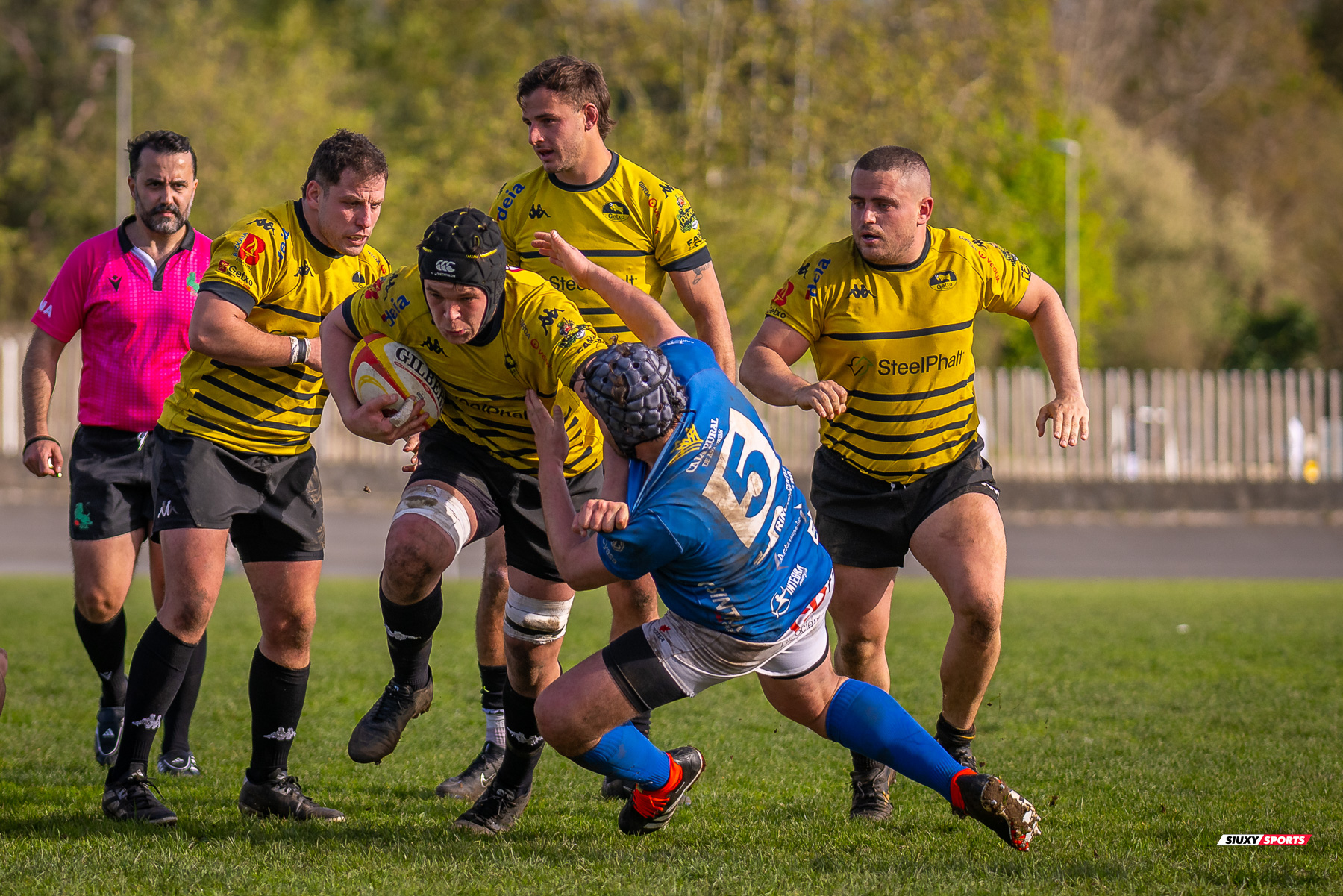  Getxo Artea Rugby Taldea - Real Oviedo Rugby - Rugby - FER 2025 - DHB - Getxo RT (43) vs (19) Oviedo (#FER25DHBGRTOVI03) Photo by: Fredy Monfoto | Siuxy Sports 2025-03-29