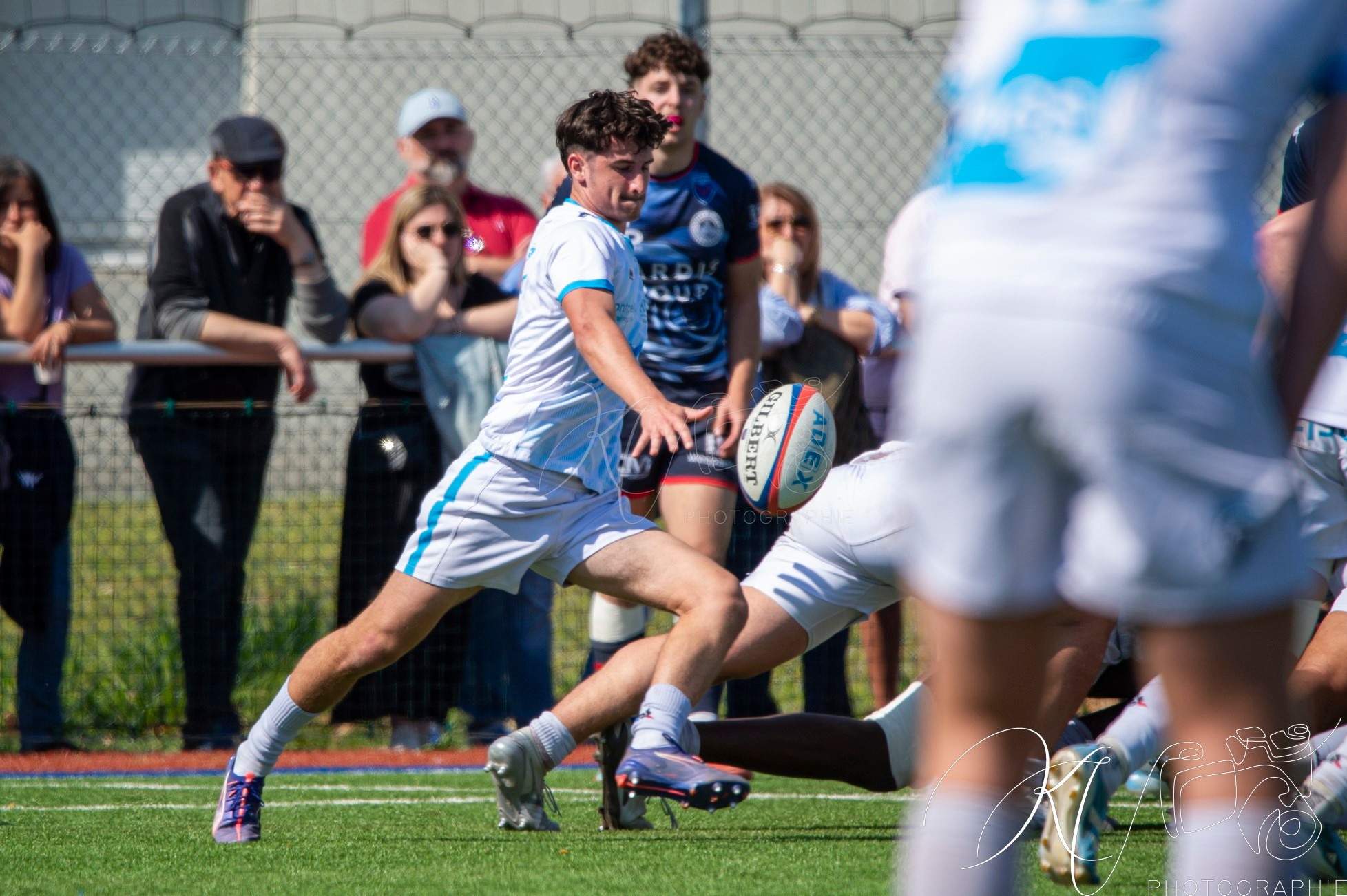  FC Grenoble Rugby - Montpellier Hérault Rugby - Rugby - FFR 2025 - Espoirs - FC Grenoble vs Montpellier (#FFR25ESPFCGMON) Photo by: Karine Valentin | Siuxy Sports 2025-04-04