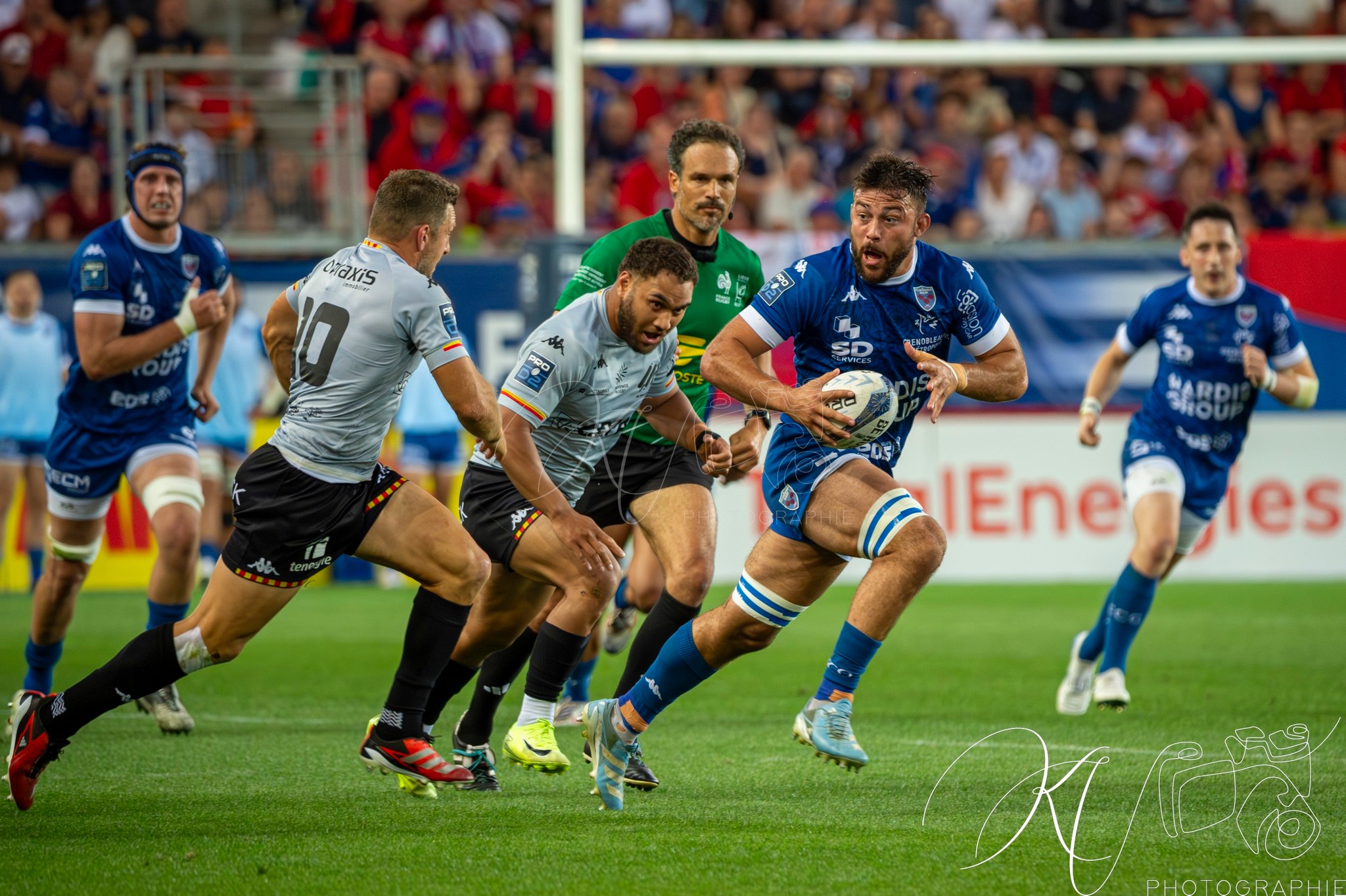  FC Grenoble Rugby - Provence - Rugby - FFR 2025 - PRO D2 -  1/2 Finale - Grenoble (38) vs (17) Provence (#PD225PD2GRPR5) Photo by: Karine Valentin | Siuxy Sports 2025-05-29