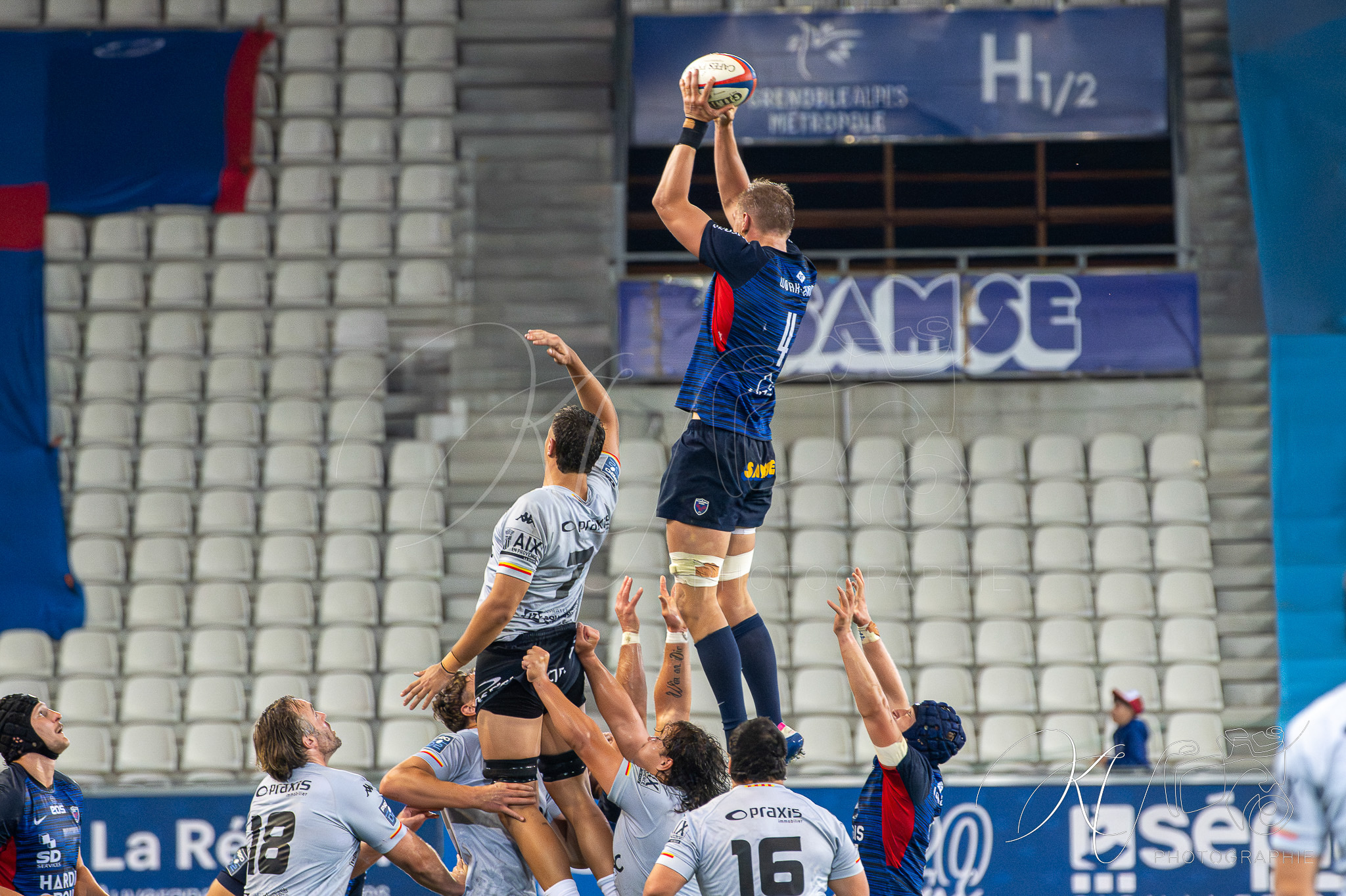  FC Grenoble Rugby - Provence - Rugby - FFR 2025 - PRO D2 - FC Grenoble vs Provence (#FFR25PD2GP10) Photo by: Karine Valentin | Siuxy Sports 2025-10-03