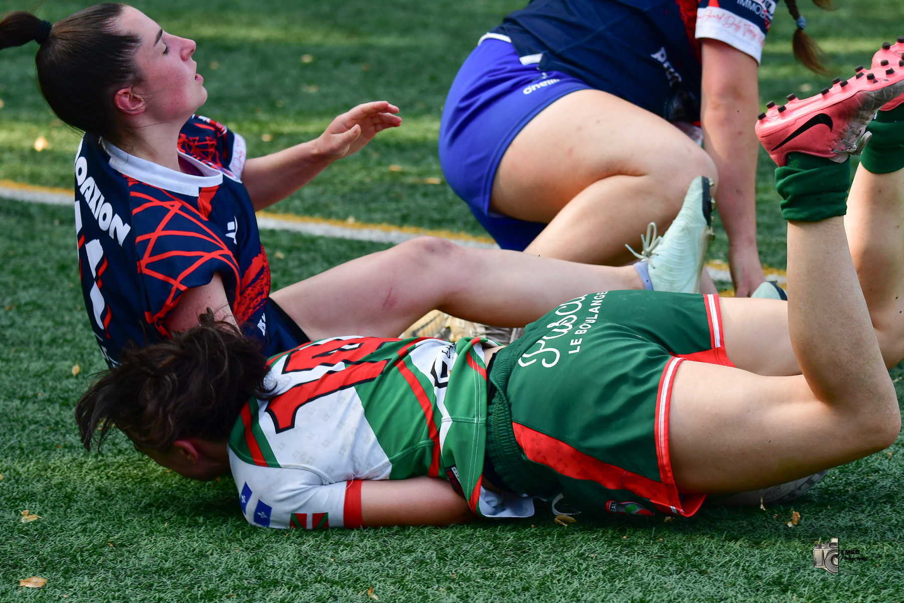  Rugby Club de Montréal - Braves de Trois-Rivières - Rugby - RQ 2025 - LPR2 F - Demi Finale - RCM (48) vs (14) Braves de Trois-Rivières (#RQ25LP2FRCMB8) Photo by: emso photo | Siuxy Sports 2025-08-09