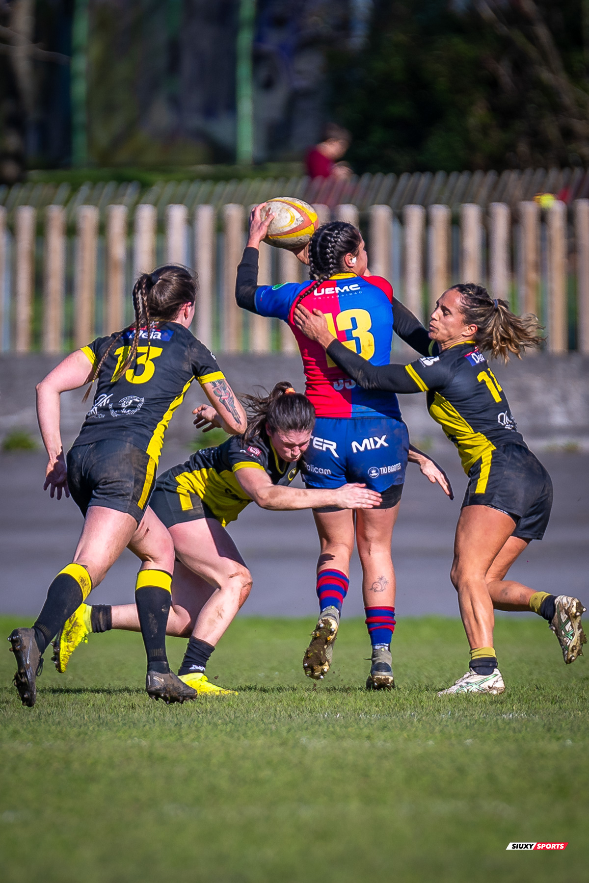  Getxo Artea Rugby Taldea - Futbol Club Barcelona Rugby - Rugby - FER 2025 - LIGA IBERDROLA - GETXO NESKAK (33) vs (12) AVFCBR FEM (#FER25LIGNBR01) Photo by: Fredy Monfoto | Siuxy Sports 2025-01-19