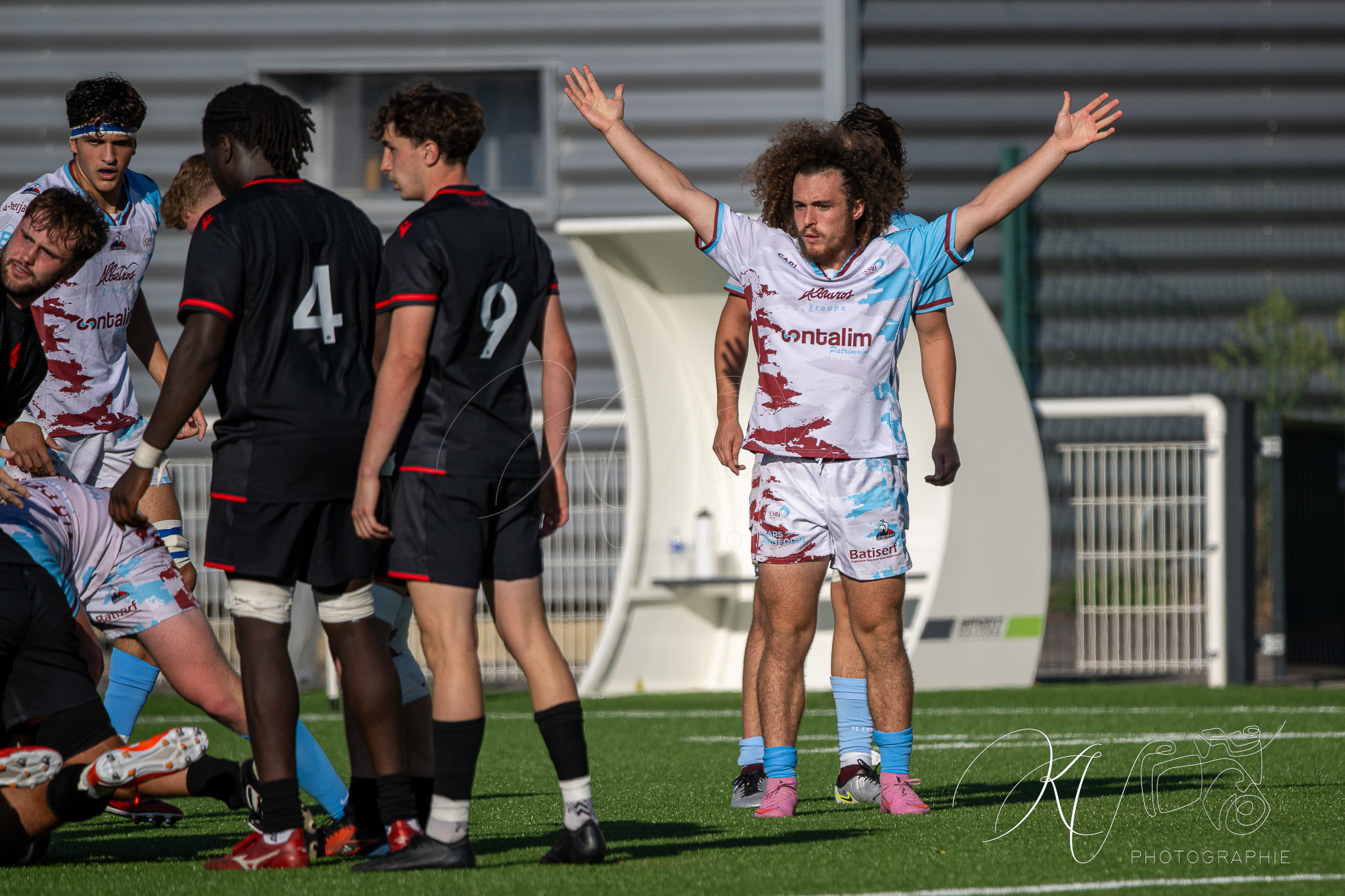  CS Bourgoin-Jallieu - Stade niçois - Rugby - FFR 2025 - Espoirs - CS Bourgoin-Jallieu vs Stade Niçois (#FFR25ESBJSN19) Photo by: Karine Valentin | Siuxy Sports 2025-09-06