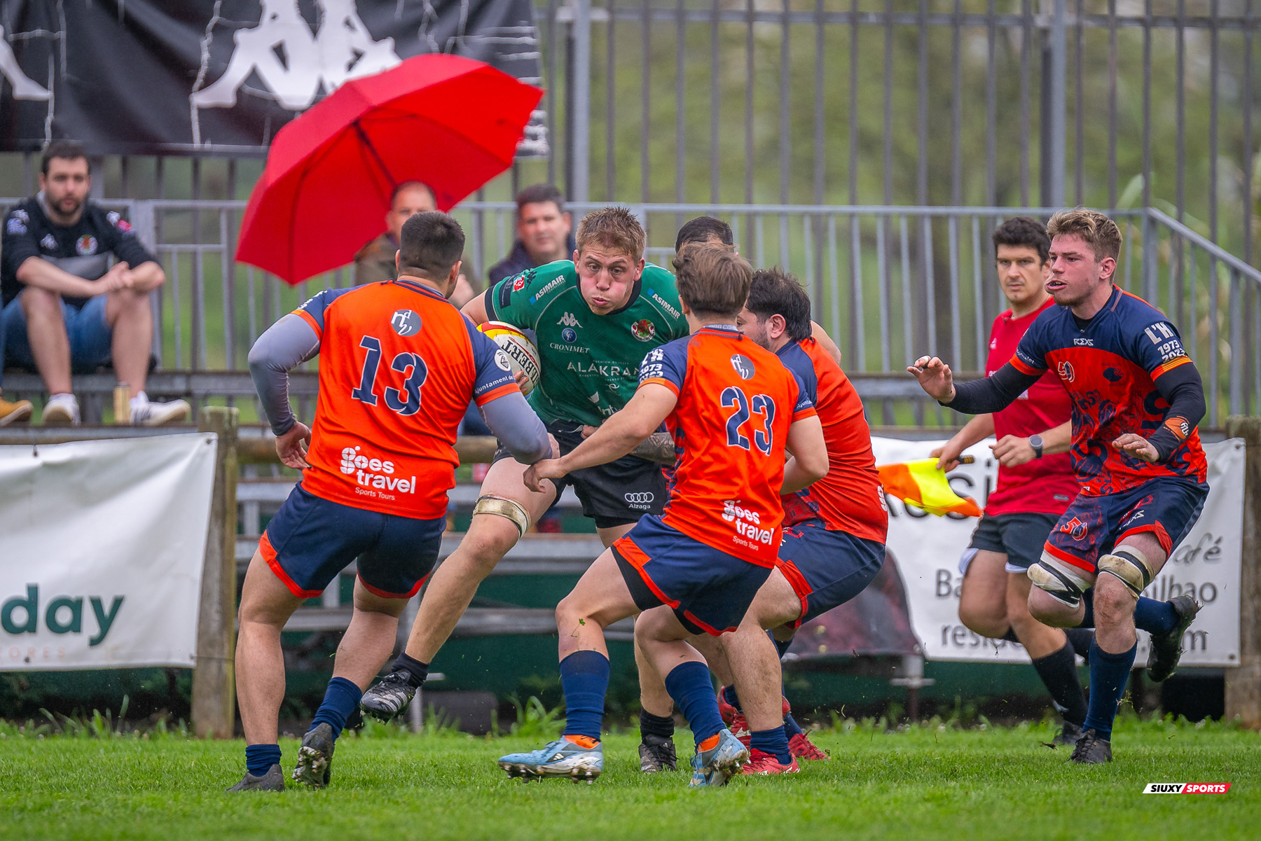  Gernika Rugby Taldea - Rugby Club L'Hospitalet - Rugby - FER 2025 - DHB - Gernika RT (52) vs (7) RC L'Hospitalet (#FER25DHBGERHOS04) Photo by: Fredy Monfoto | Siuxy Sports 2025-04-13
