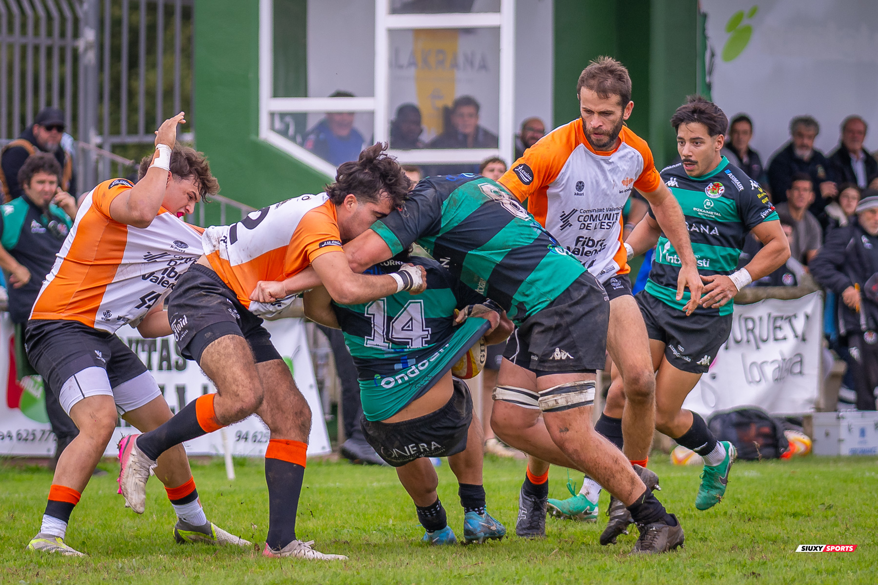  Gernika Rugby Taldea - Club de Rugby Les Abelles - Rugby - FER 2025 - Gernika RT vs Club de Rugby Les Abelles (#FER25GRTLA10) Photo by: Fredy Monfoto | Siuxy Sports 2025-10-26