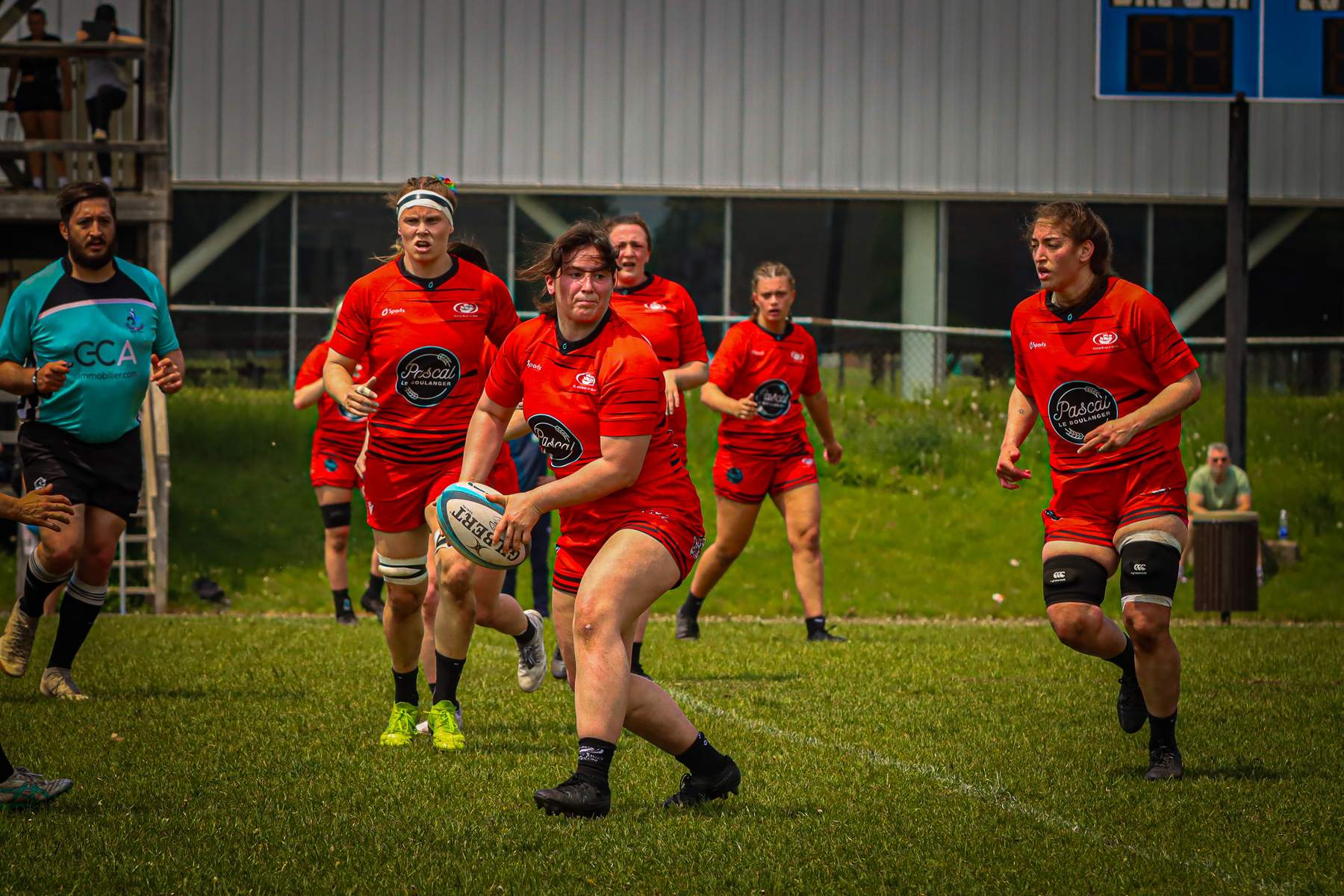  Club de Rugby de Québec - Town of Mount Royal RFC - Rugby - RQ 2025 - SL F - Club de Rugby de Québec (54) vs (12) TMR (#RQ25SLFQCTMR6) Photo by: Photo Mayarts | Siuxy Sports 2025-06-07