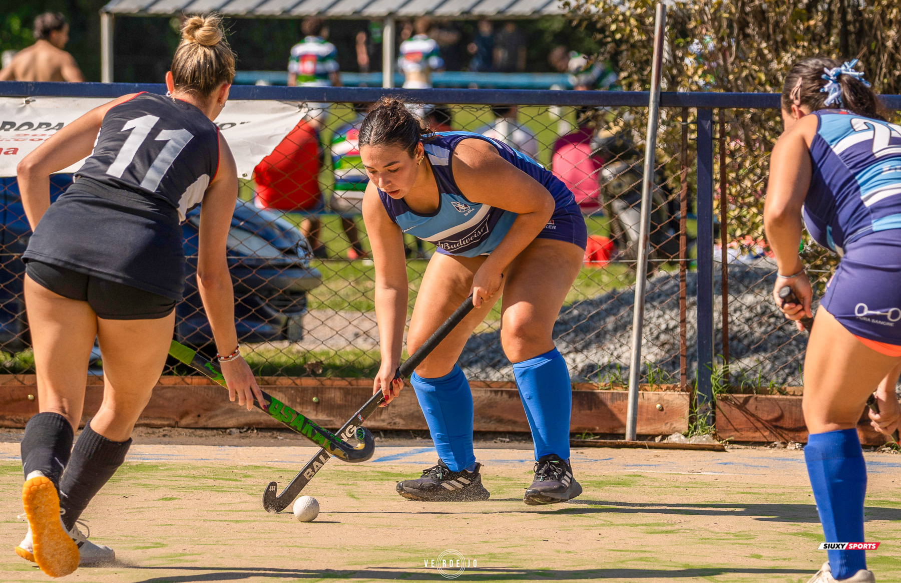  Luján Rugby Club - Club S. C. y D. Almafuerte - Field hockey - AAHCBS 2025 - Lujan vs Almafuerte Hockey (1ra, Inter, 6ta) (#AAHCBS25LA04) Photo by: Ignacio Verdejo | Siuxy Sports 2025-04-05