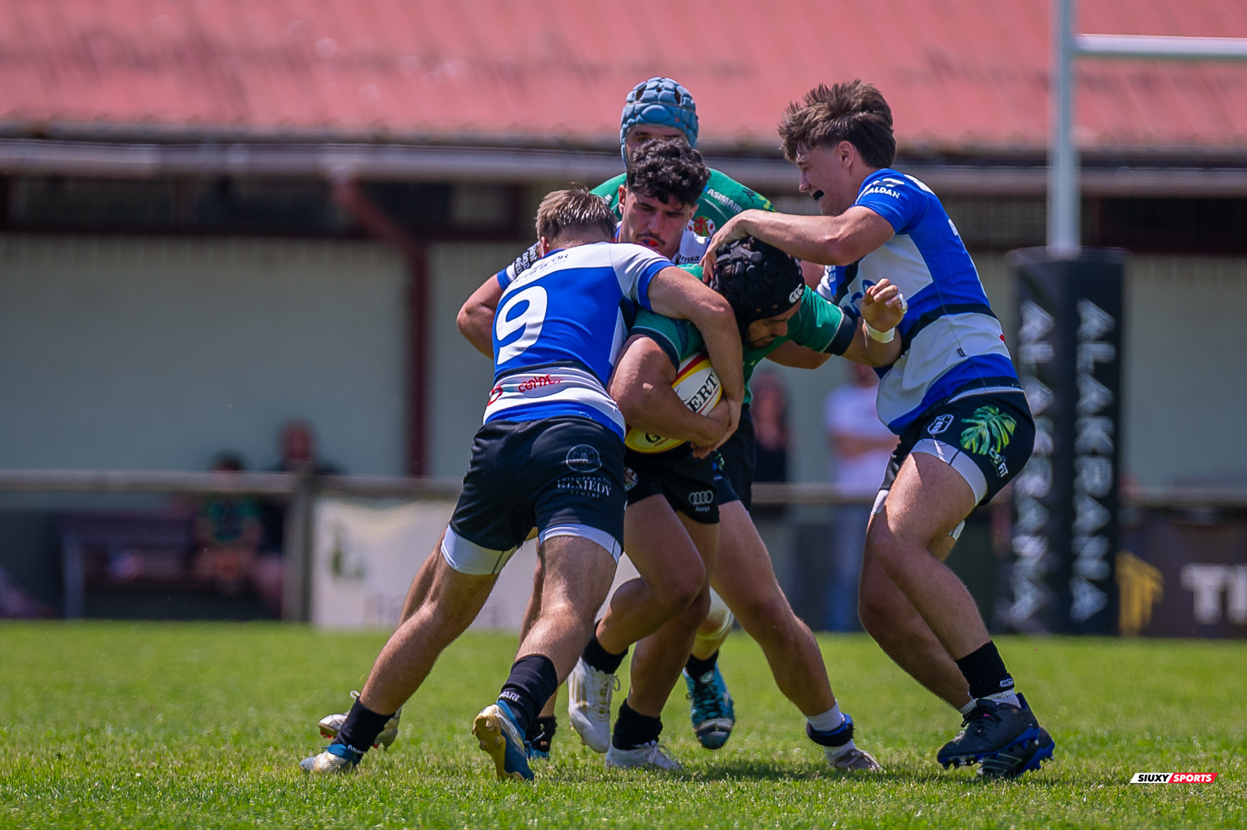  Gernika Rugby Taldea - Club de Rugby Sant Cugat - Rugby - FER 2025 - Sémi Final Ascenso - Gernika (24) vs (11) Sant Cugat (#FER25SFAGRTCRSC) Photo by: Fredy Monfoto | Siuxy Sports 2025-05-18