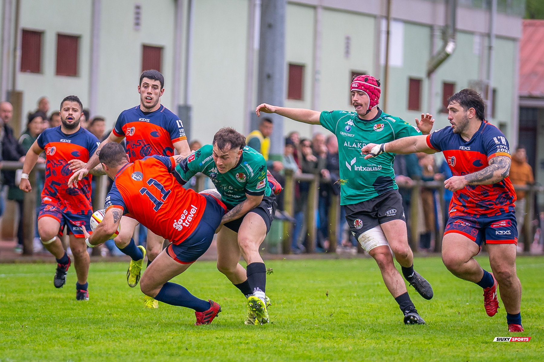  Gernika Rugby Taldea - Rugby Club L'Hospitalet - Rugby - FER 2025 - DHB - Gernika RT (52) vs (7) RC L'Hospitalet (#FER25DHBGERHOS04) Photo by: Fredy Monfoto | Siuxy Sports 2025-04-13