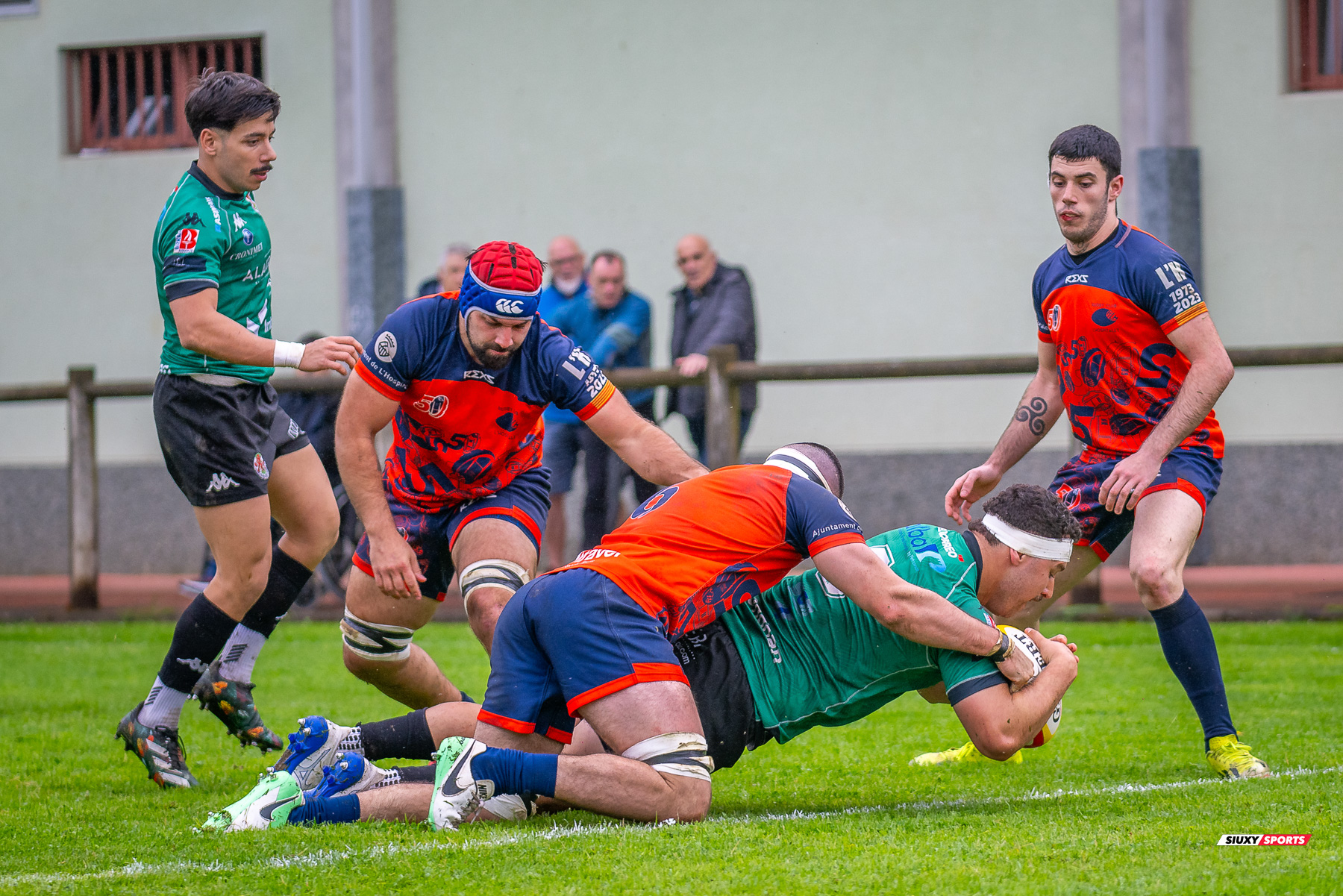  Gernika Rugby Taldea - Rugby Club L'Hospitalet - Rugby - FER 2025 - DHB - Gernika RT (52) vs (7) RC L'Hospitalet (#FER25DHBGERHOS04) Photo by: Fredy Monfoto | Siuxy Sports 2025-04-13