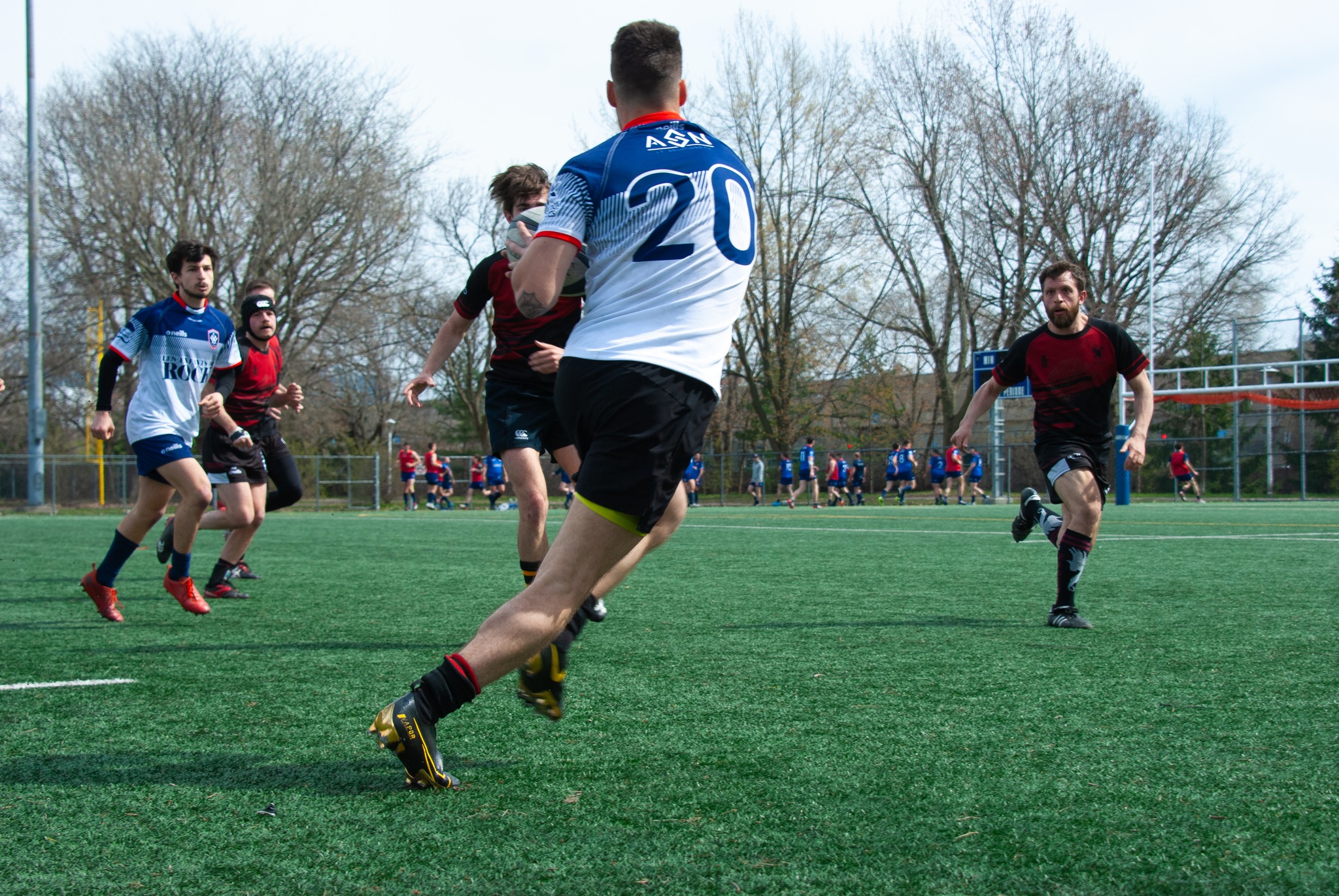  Rugby Club de Montréal - Westmount Rugby Club - Rugby - RQ 2024 - LPR2 - RCMXV vs Westmount 2 (#RQ24LP2RCMXW4) Photo by: Coraline Brochet | Siuxy Sports 2024-04-27
