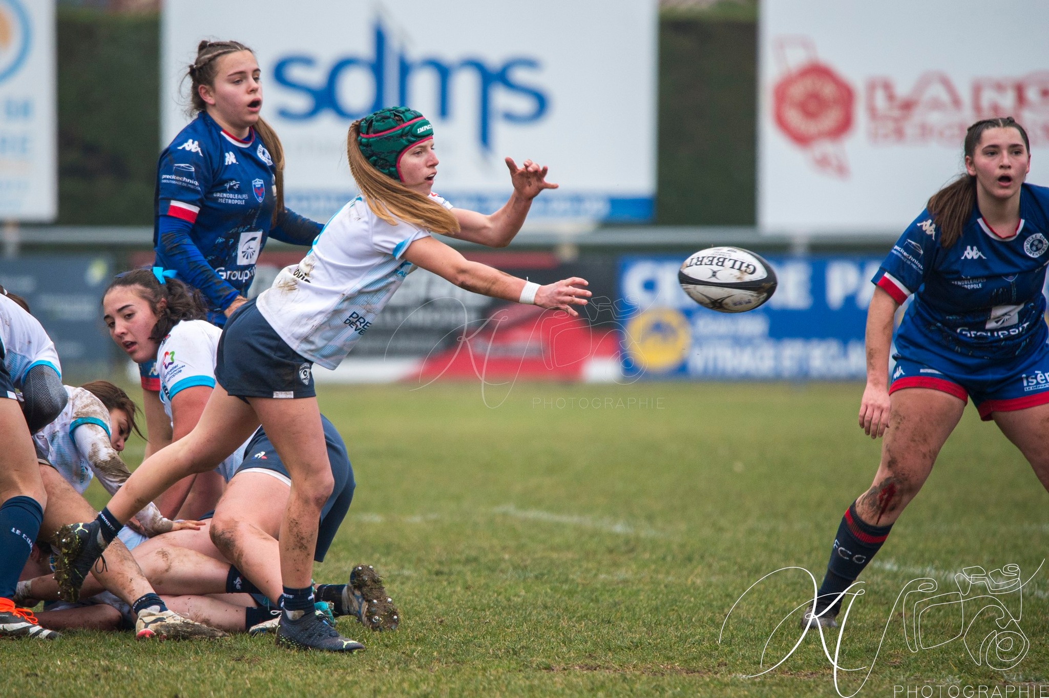  FC Grenoble Rugby - Montpellier Hérault Rugby - Rugby - FFR 2025 - U-18 Fém - Grenoble vs Montpellier (#FFR25U18GREMON1) Photo by: Karine Valentin | Siuxy Sports 2025-01-18