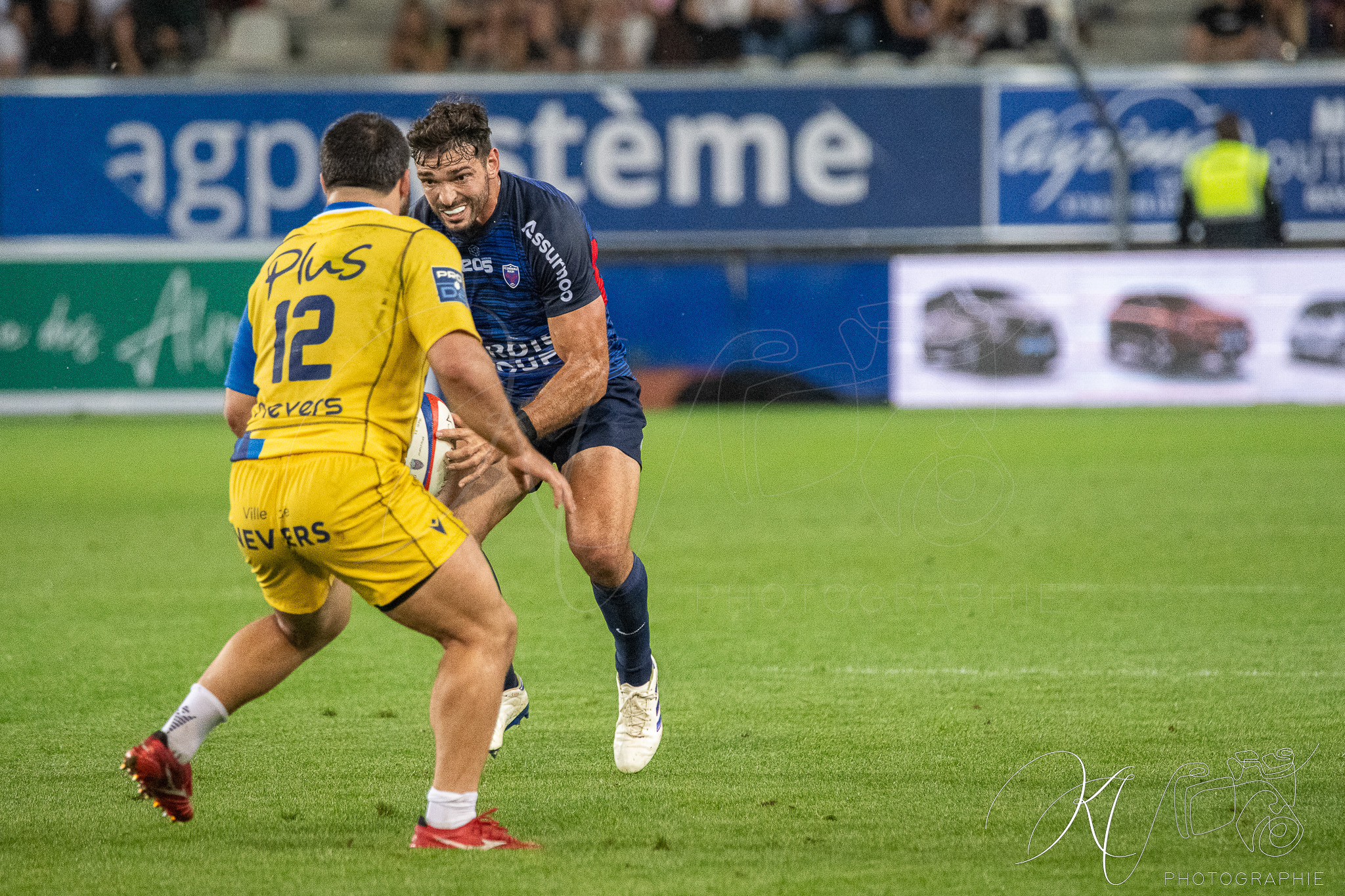  FC Grenoble Rugby - USON Nevers - Rugby - FFR 2025 - Pro D2 - Grenoble Rugby vs USON Nevers (#FFR25PD2GRUN9) Photo by: Karine Valentin | Siuxy Sports 2025-09-18
