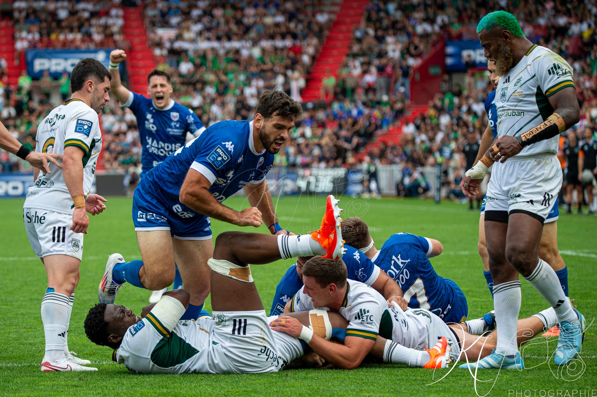  FC Grenoble Rugby - US Montauban - Rugby - FFR 2025 - Pro D2 Finale - FC Grenoble (19) vs (24) US Montauban  (#FFR25PD2FCGM6) Photo by: Karine Valentin | Siuxy Sports 2025-06-07