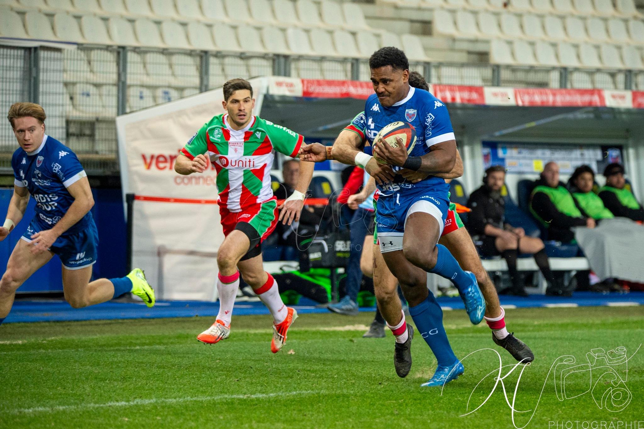  FC Grenoble Rugby - Biarritz - Rugby - FFR 2025 - Pro D2 - FC Grenoble Rugby (33) vs (17) Biarritz (#PD225PD2FCGBIA01) Photo by: Karine Valentin | Siuxy Sports 2025-01-24