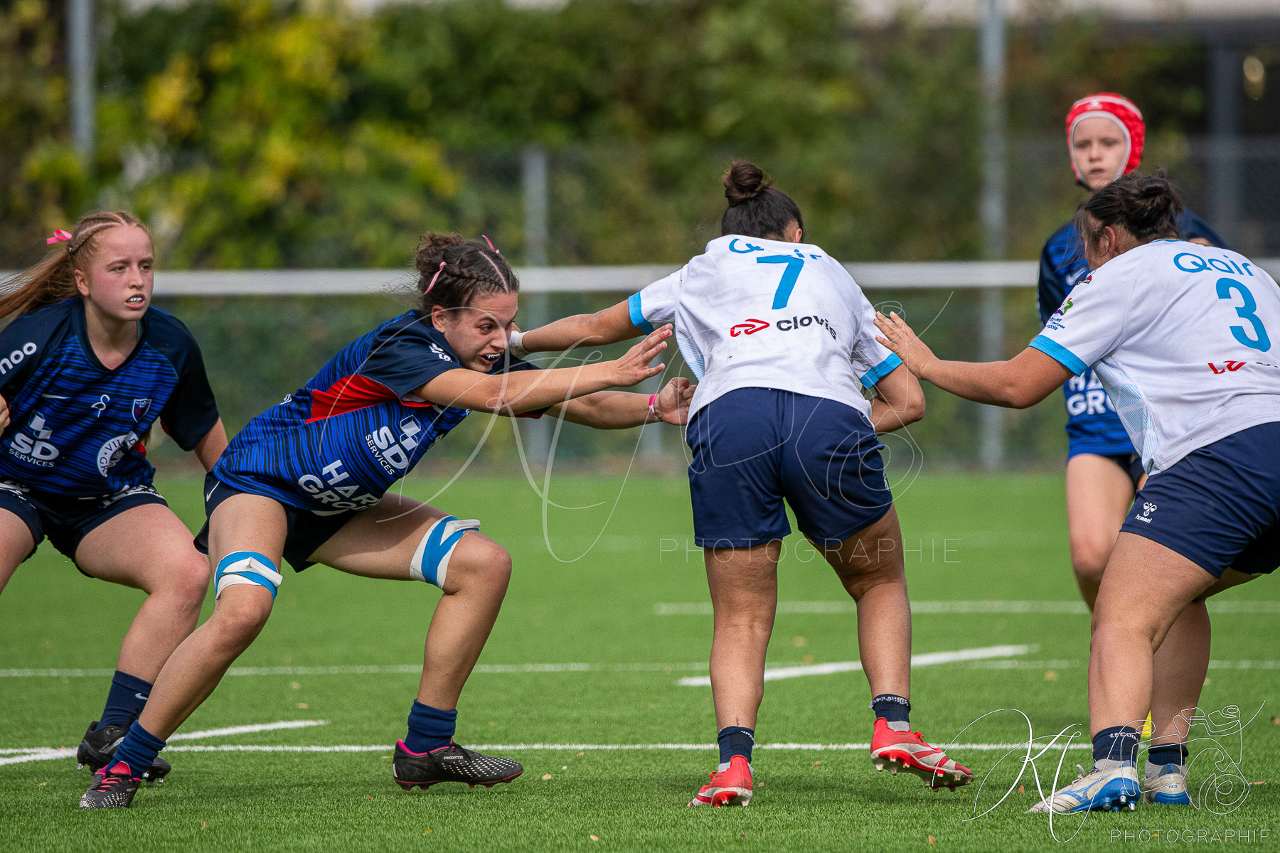  FC Grenoble Rugby - Montpellier Hérault Rugby - Rugby - FFR 2025 - U18 F - Amazones FCG vs Montpellier (#FFR25U18FAM10) Photo by: Karine Valentin | Siuxy Sports 2025-10-18