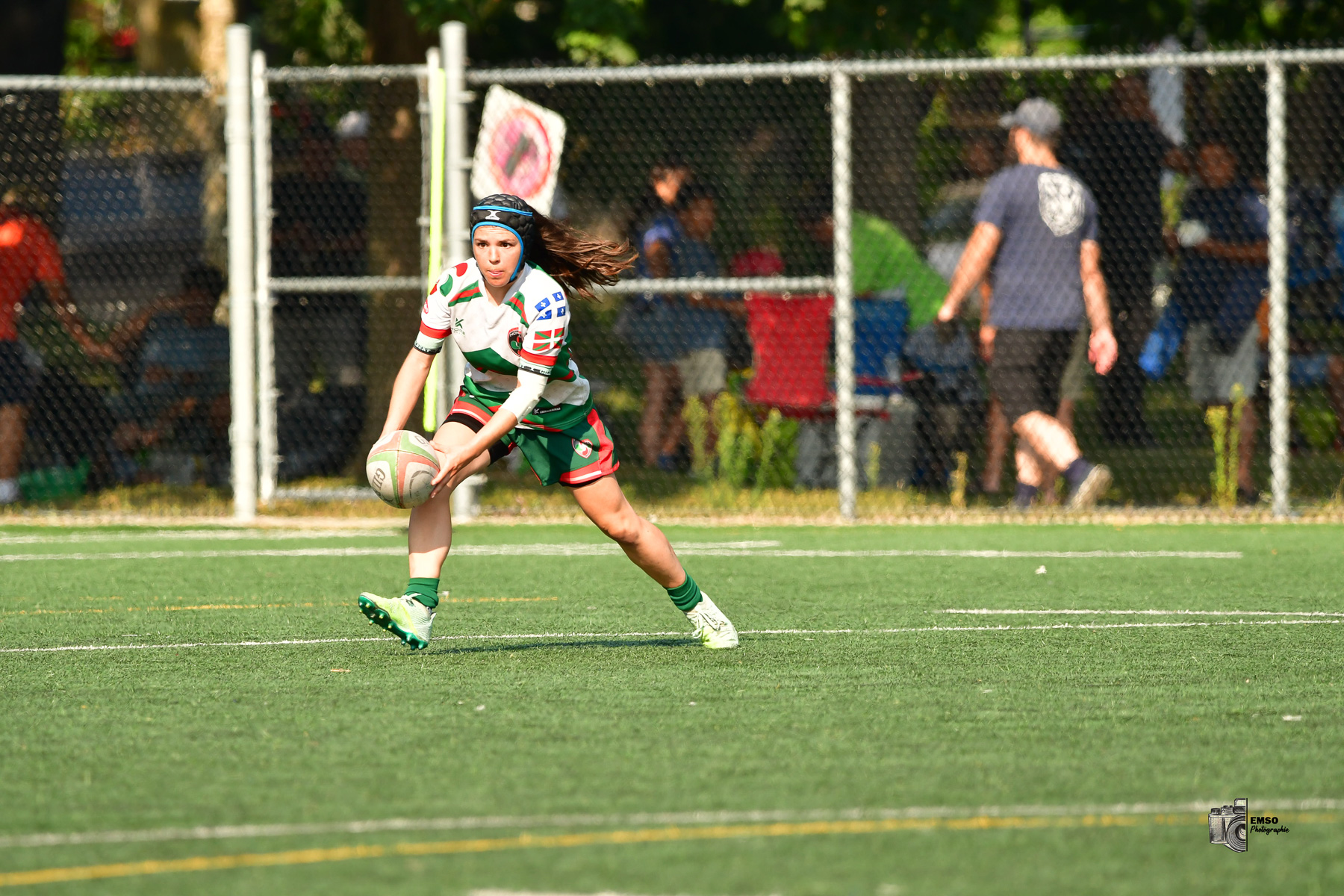  Rugby Club de Montréal - Braves de Trois-Rivières - Rugby - RQ 2025 - LPR2 F - Demi Finale - RCM (48) vs (14) Braves de Trois-Rivières (#RQ25LP2FRCMB8) Photo by: emso photo | Siuxy Sports 2025-08-09