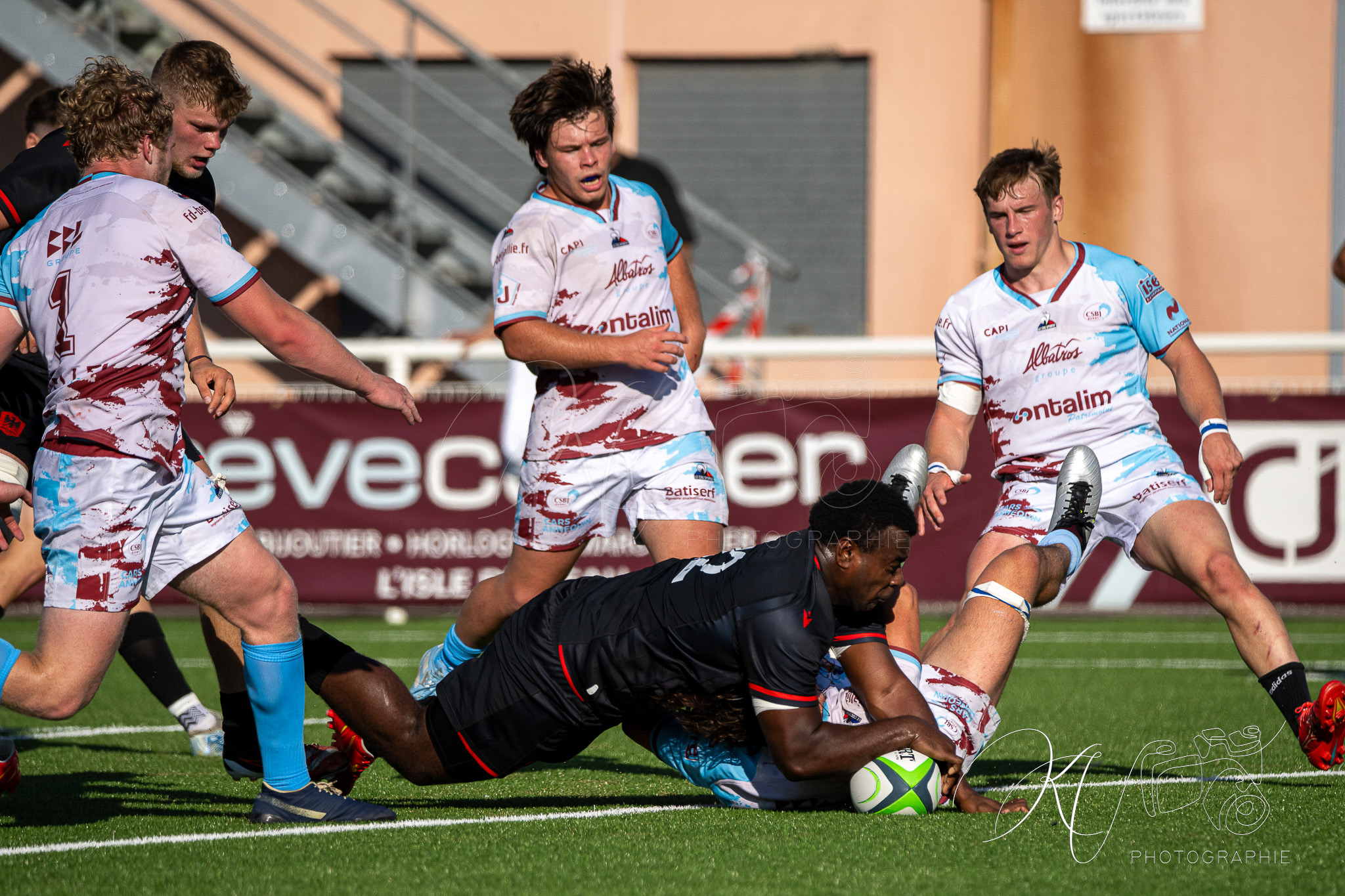  CS Bourgoin-Jallieu - Stade niçois - Rugby - FFR 2025 - Espoirs - CS Bourgoin-Jallieu vs Stade Niçois (#FFR25ESBJSN19) Photo by: Karine Valentin | Siuxy Sports 2025-09-06
