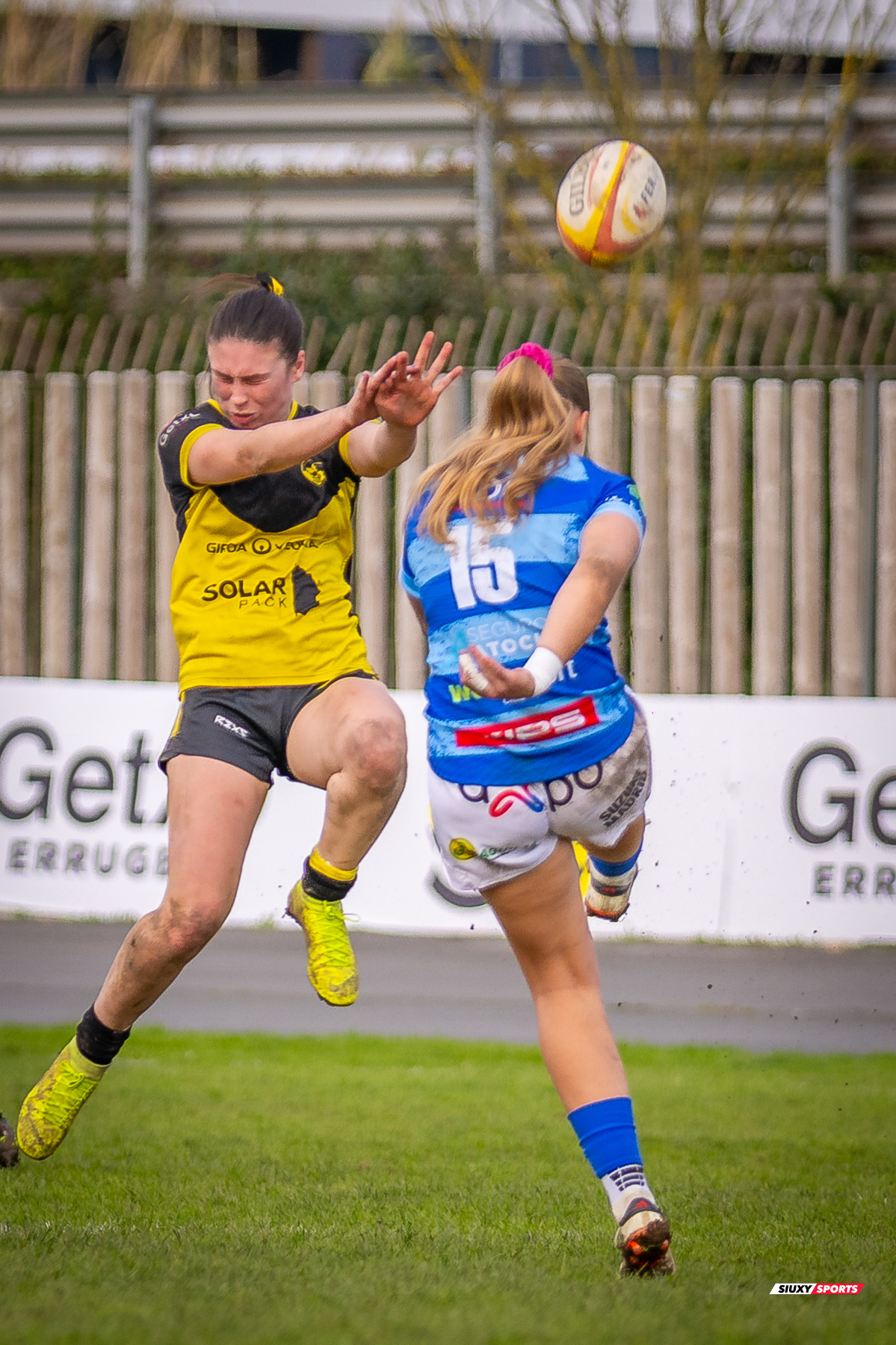  Getxo Artea Rugby Taldea - Club de Rugby Cisneros - Rugby - FER 2025 - LIGA IBERDROLA - GETXO NESKAK (39) vs (10) Cisneros (#FER25LIGNCI02) Photo by: Fredy Monfoto | Siuxy Sports 2025-02-15
