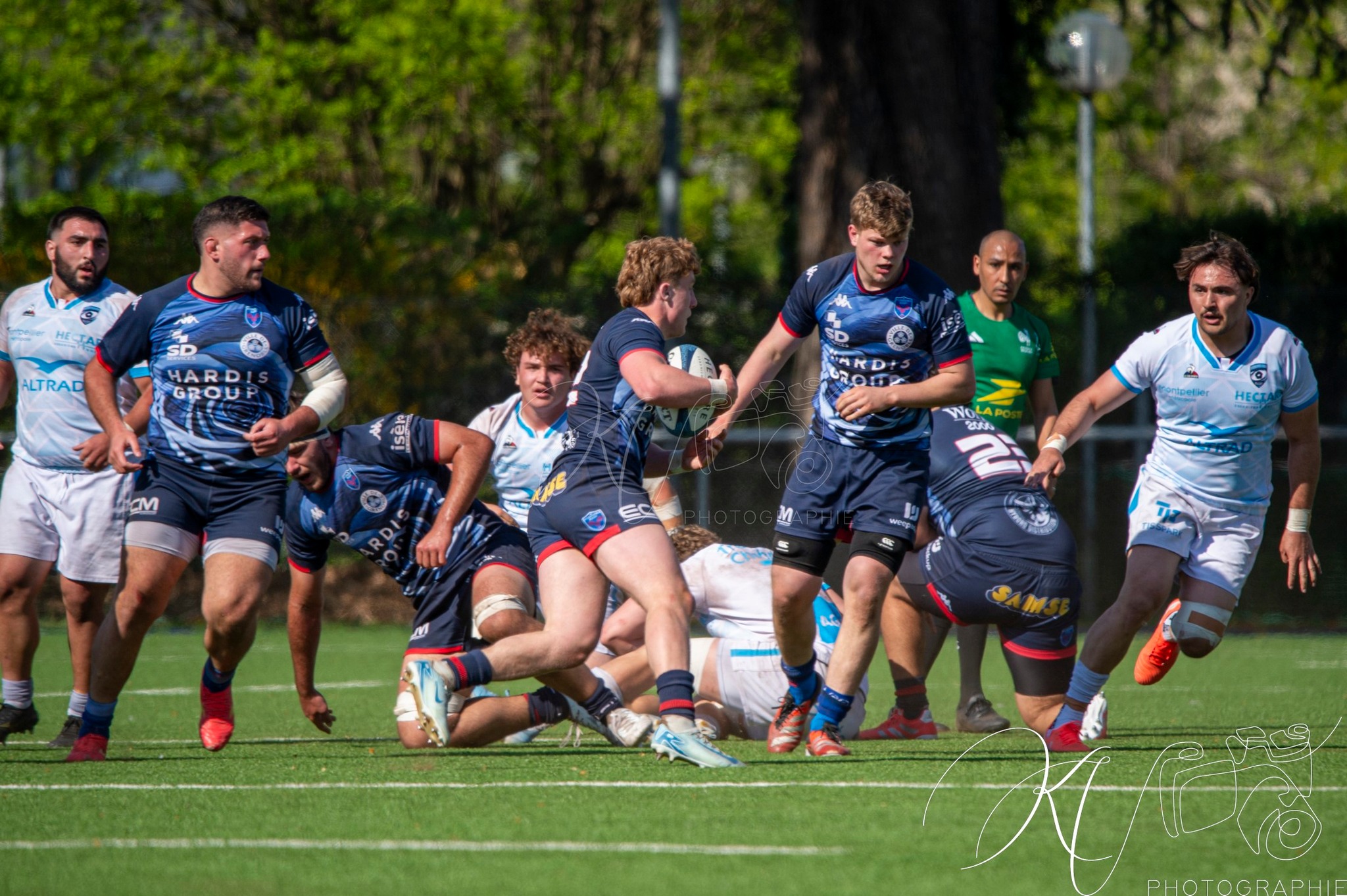  FC Grenoble Rugby - Montpellier Hérault Rugby - Rugby - FFR 2025 - Espoirs - FC Grenoble vs Montpellier (#FFR25ESPFCGMON) Photo by: Karine Valentin | Siuxy Sports 2025-04-04